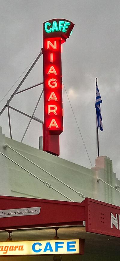 Niagara Neon sign