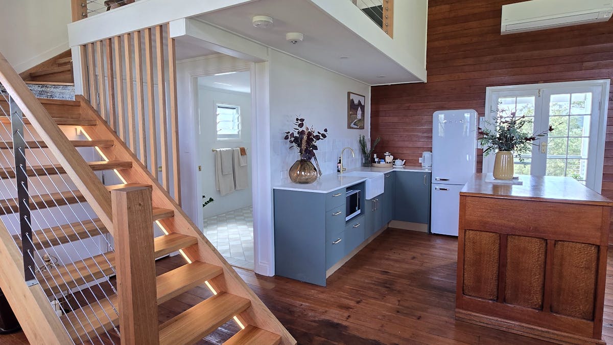 Kitchen and Mezzanine