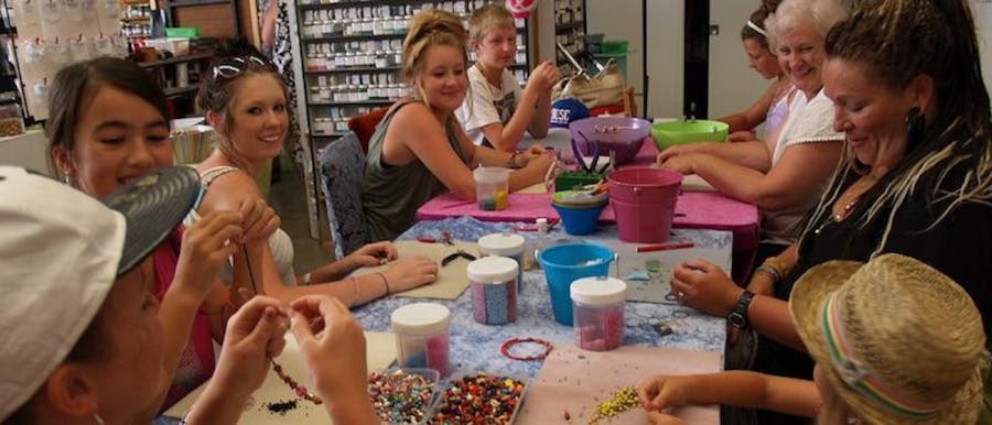Bead Shack invites groups to book. We do adult & kids group workshops & parties