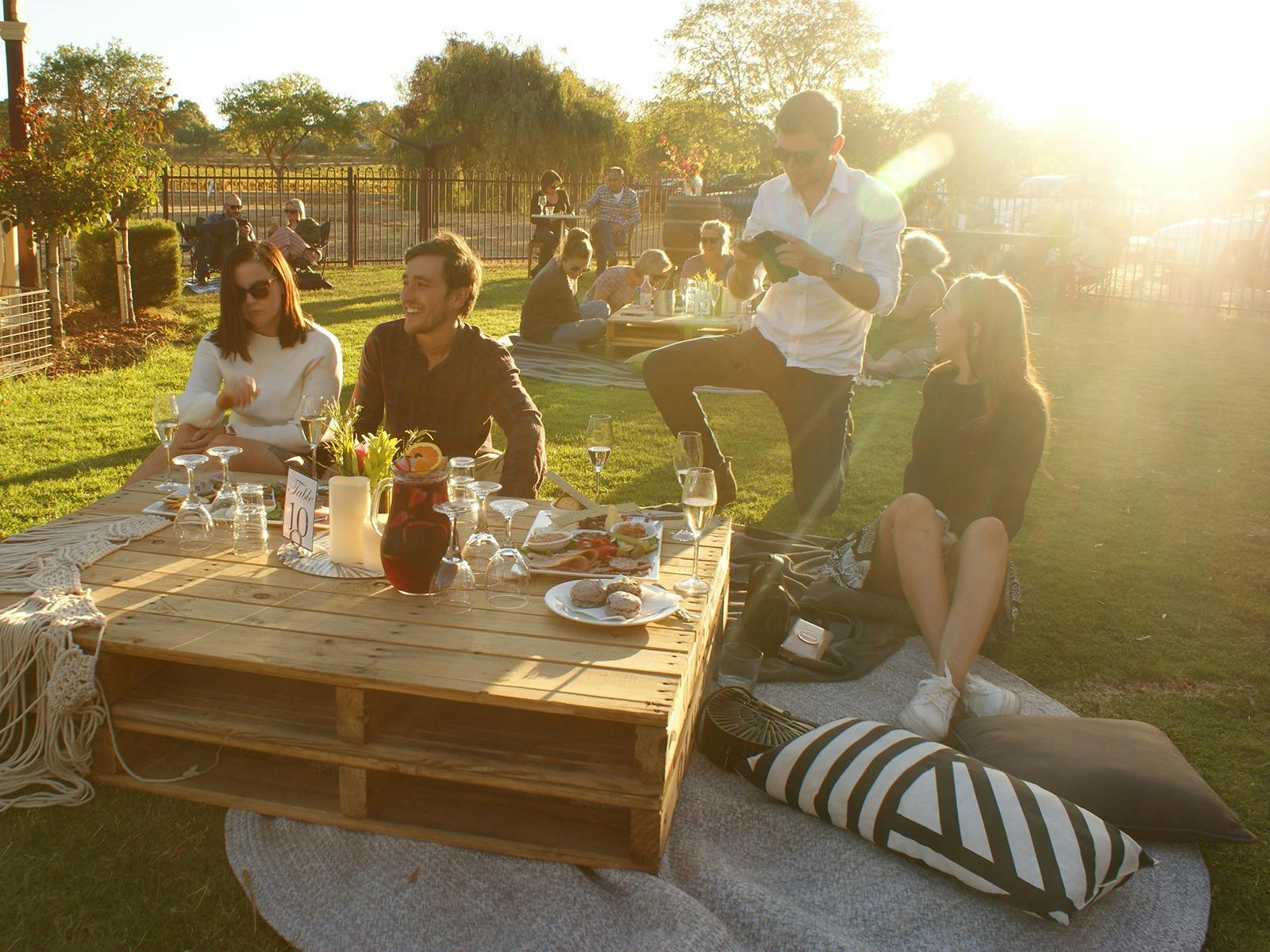 Saturday at Sunset at Kies Family Wines