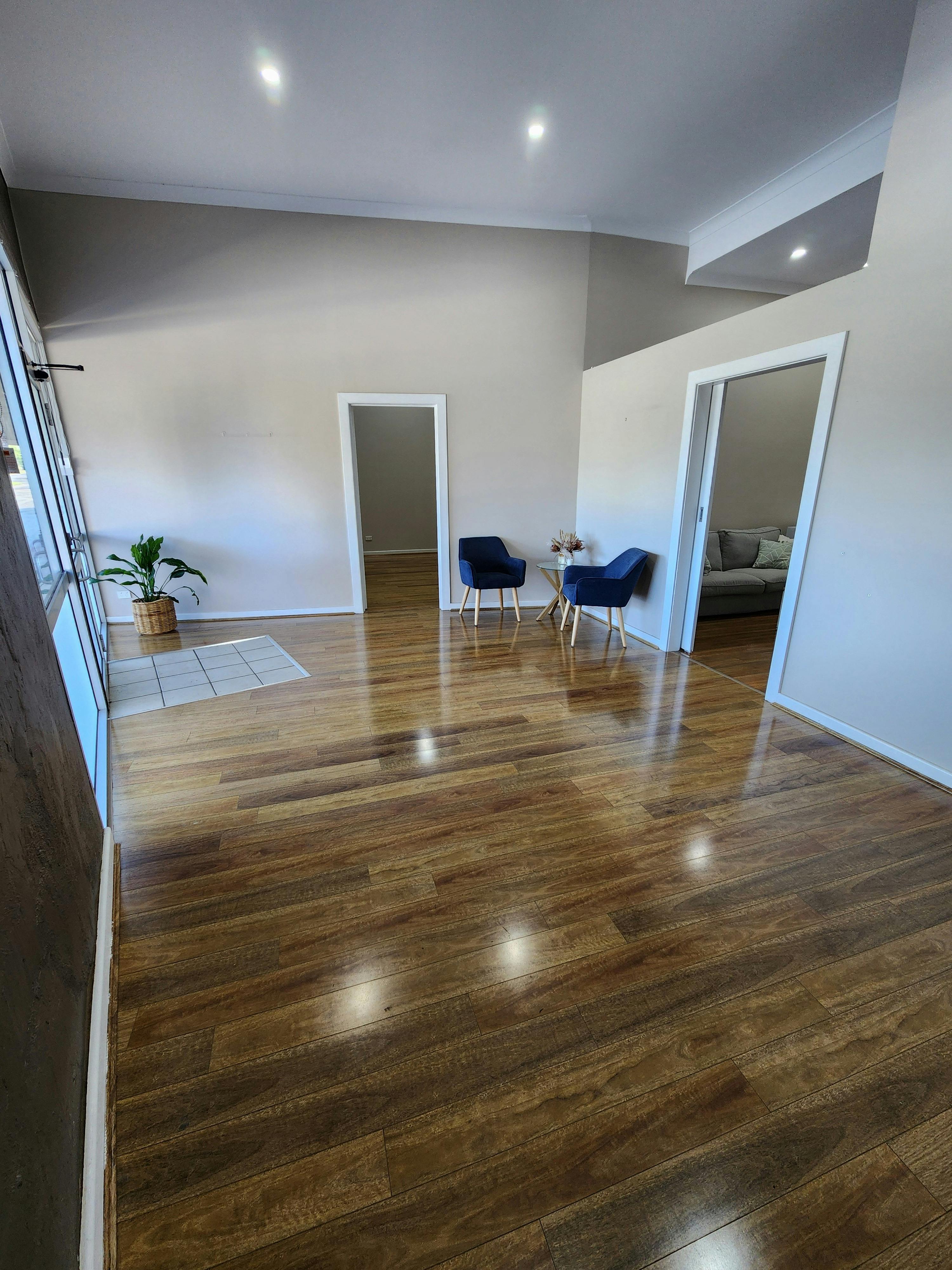 Entrance- large open space