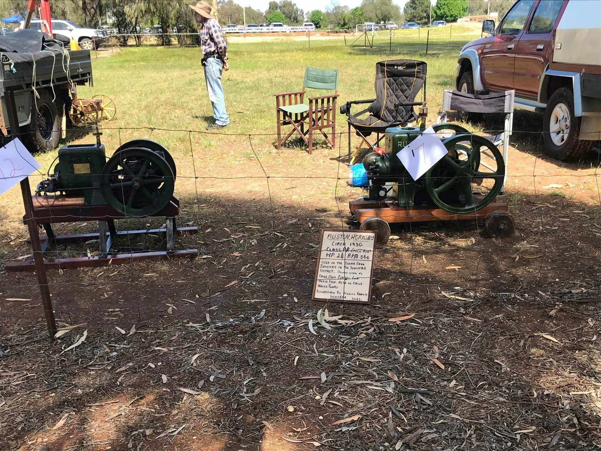 Stationary Engine Display - 2022 Vintage Machinery Rally