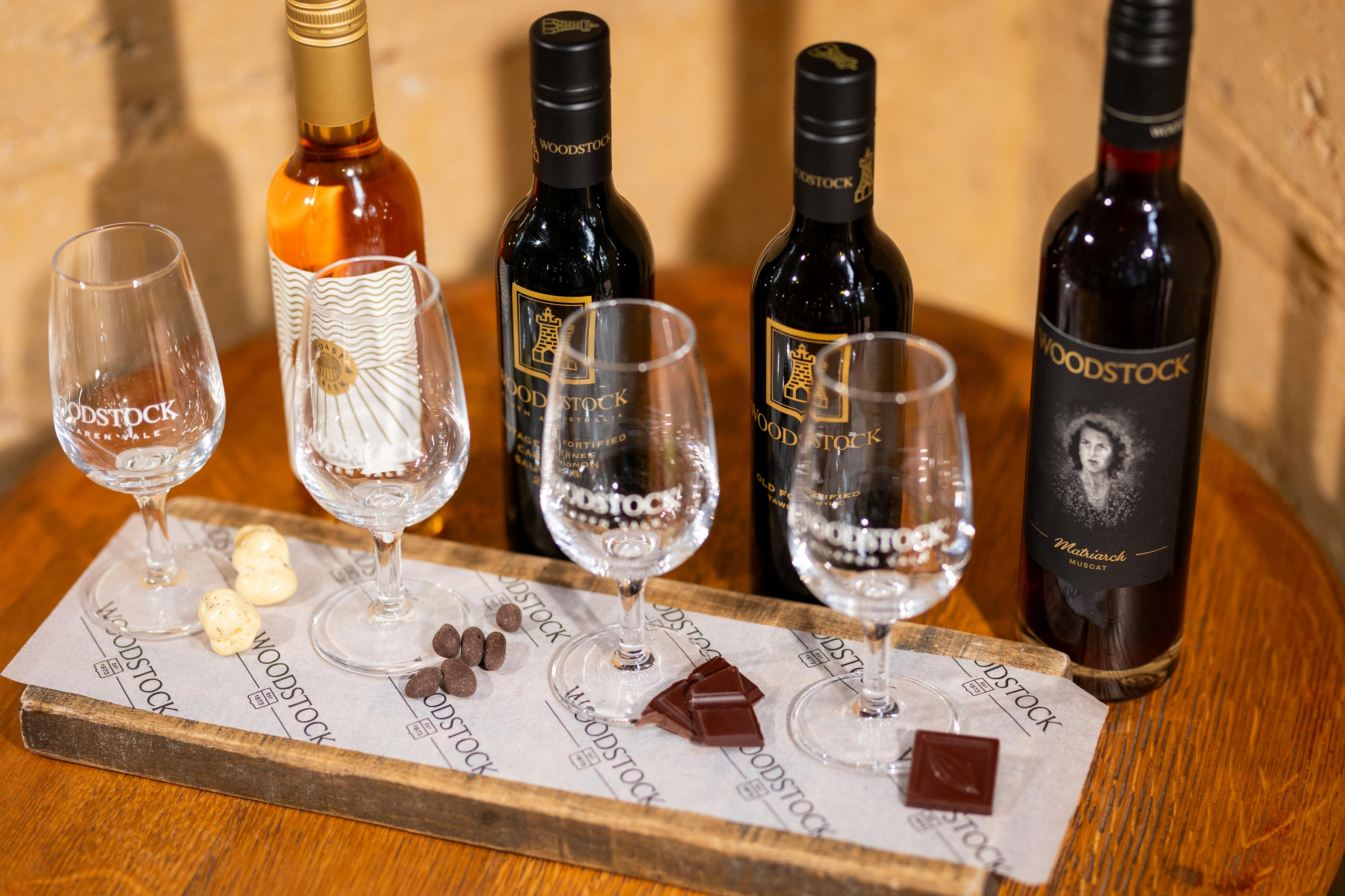 Chocolate and Wine pairing experience at Trilby's Chocolates McLaren Vale