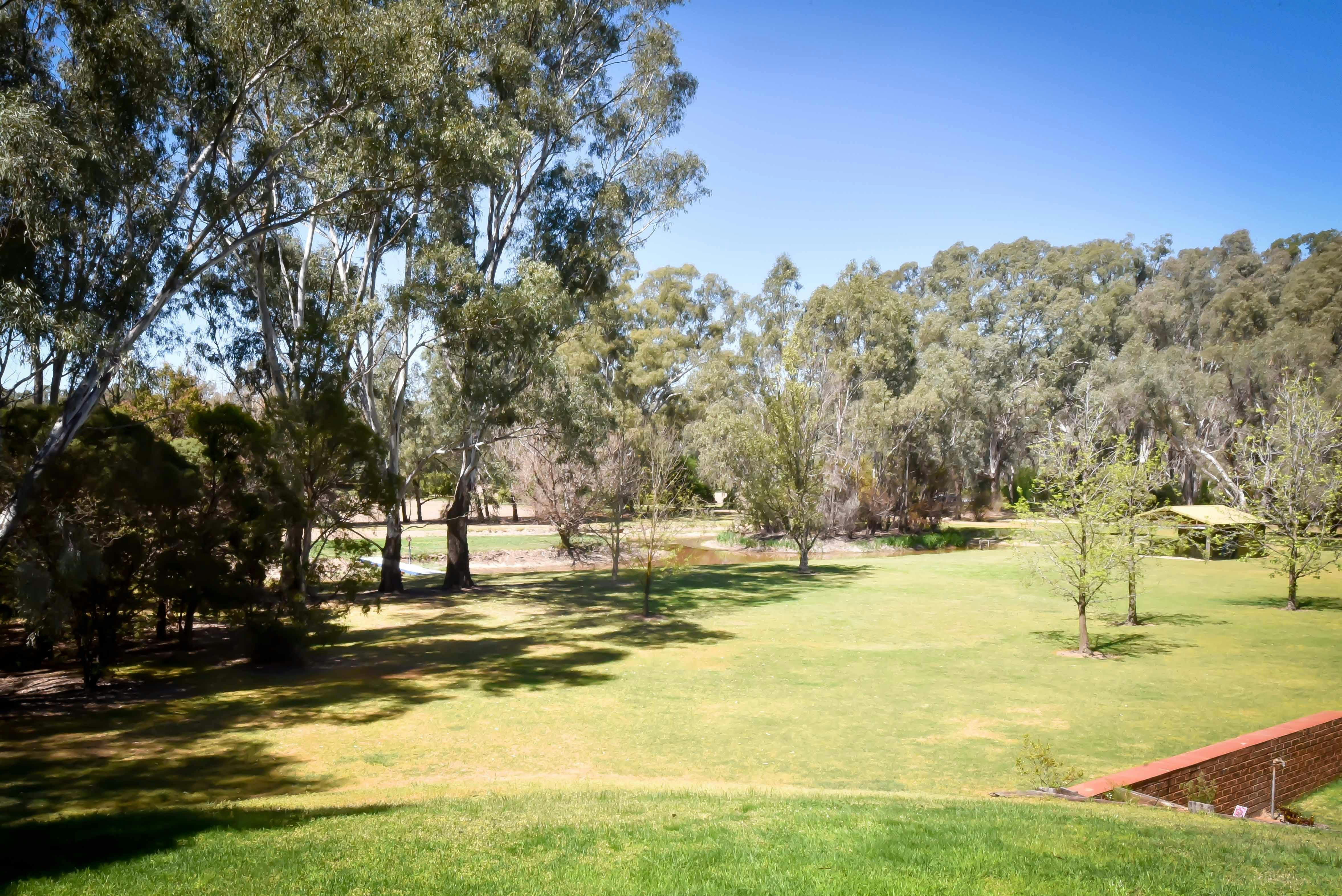 Grounds looking towards River