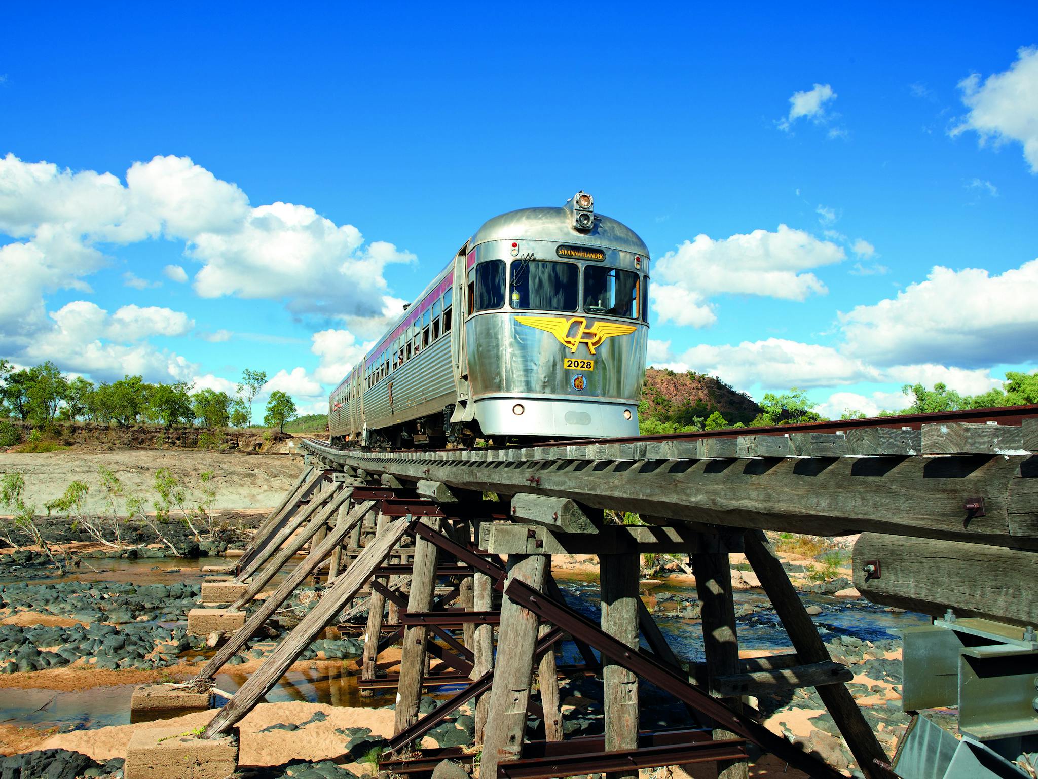 Savannahlander Train, Gulf Savannah, Outback Queensland Savannahlander Train, Gulf Savannah, Outback Queensland