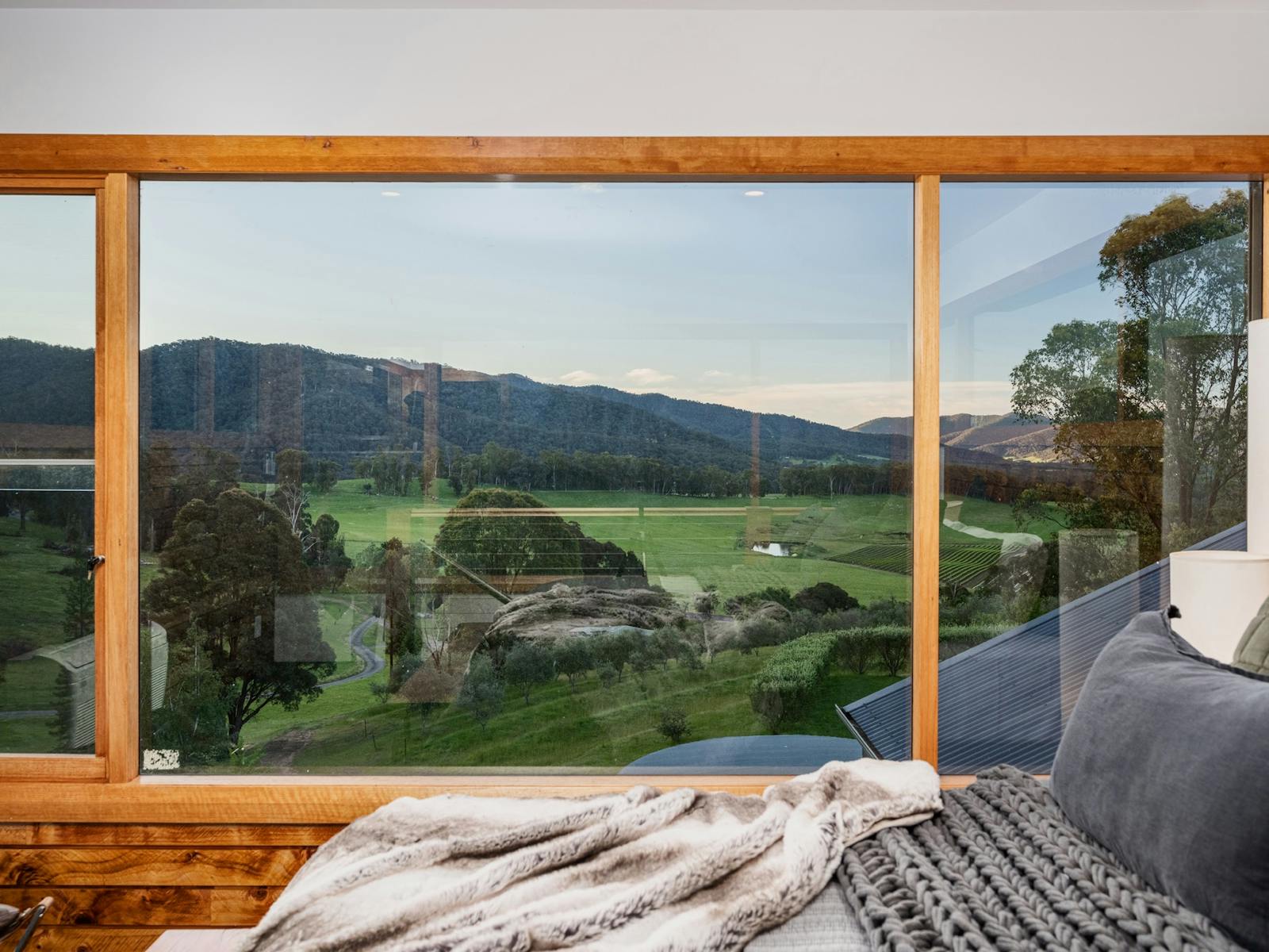Upstairs Bedroom view of Mt Buffalo