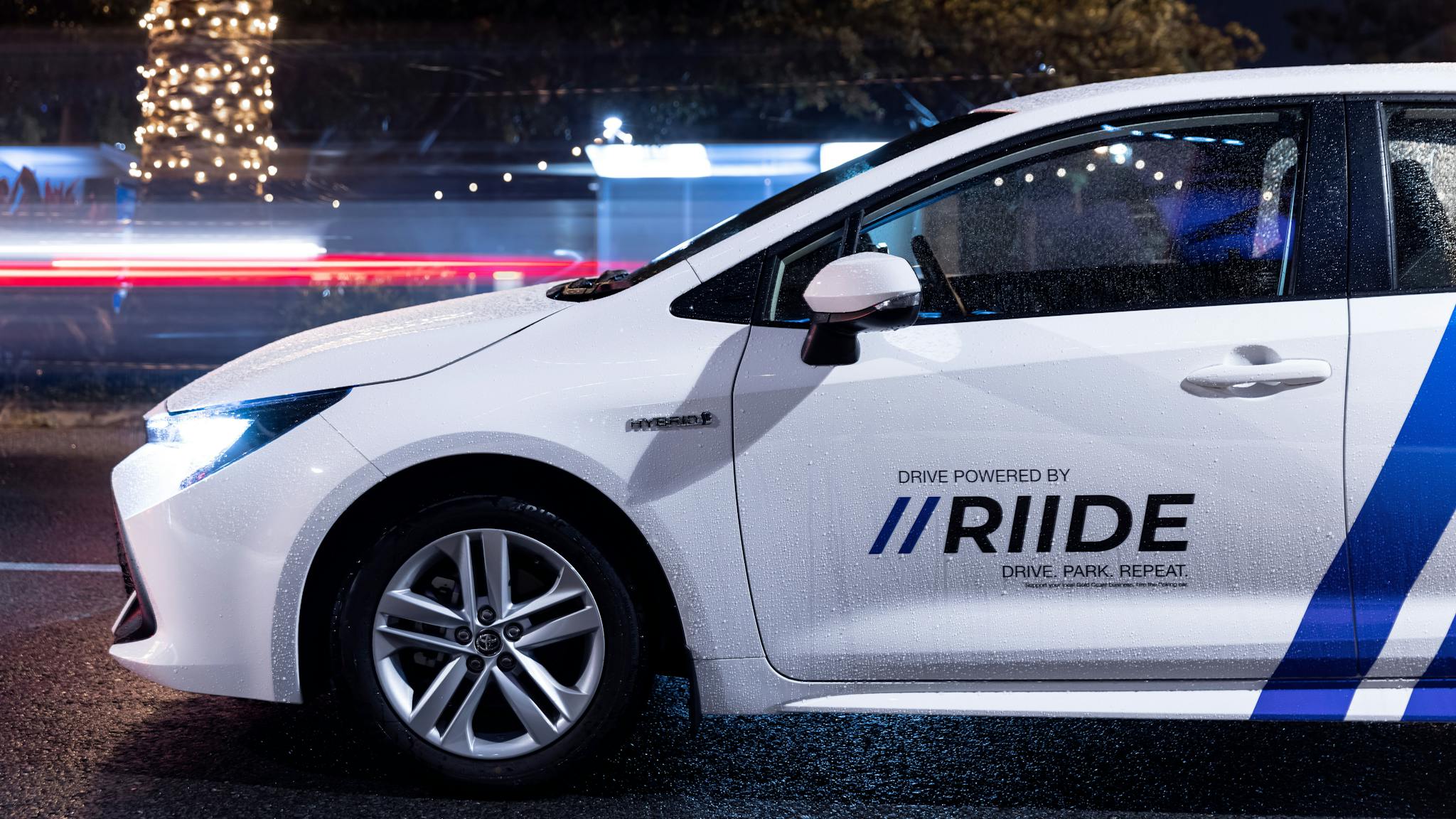 RIIDE Car sharing. Australia's best A to B Car share. Drive Park Repeat. Located on the Gold Coast RIIDE Car sharing. Australia's best A to B Car share. Drive Park Repeat. Located on the Gold Coast
