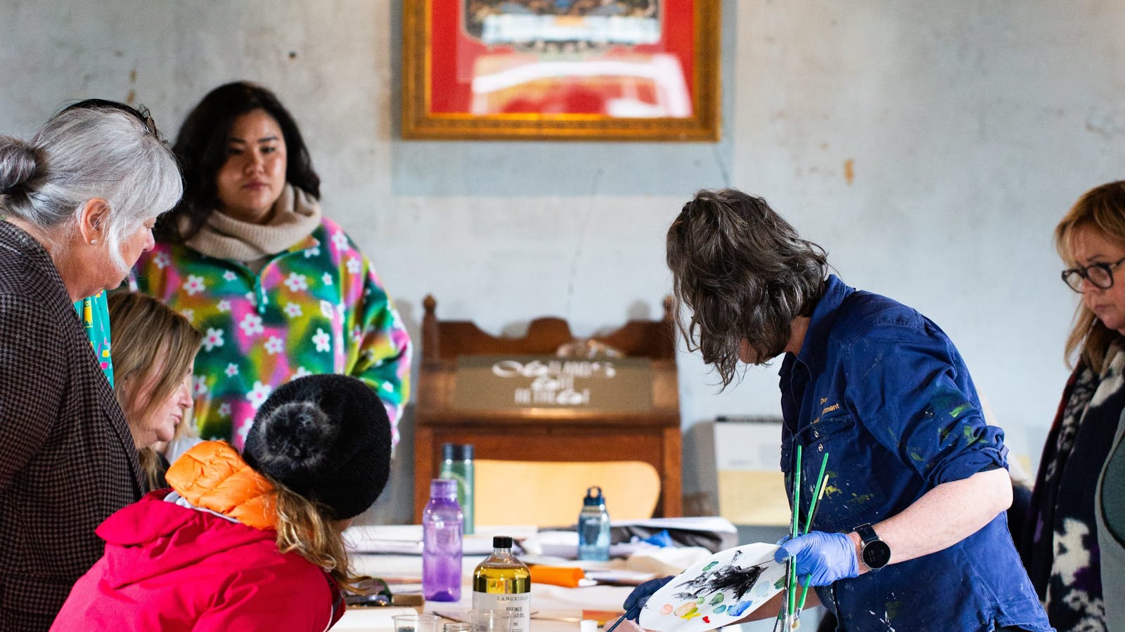 Oatlands Art Retreat participants 2025