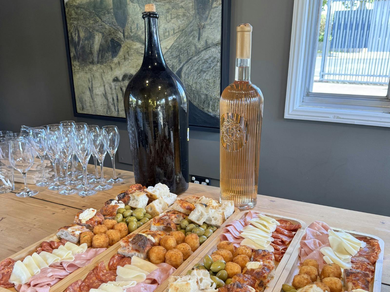 Food and wine pairings at the Bowral Cellar Door