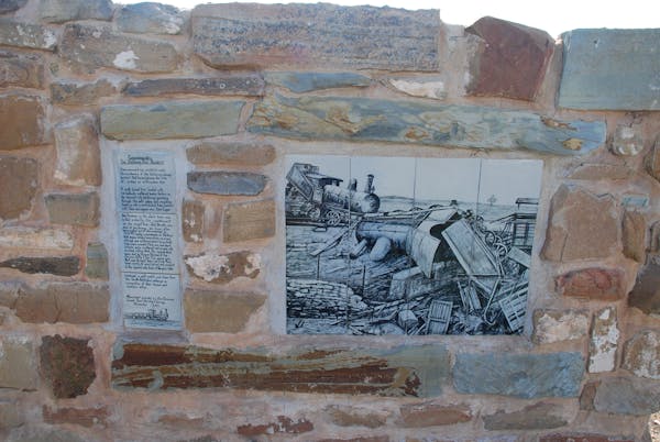 Walloway Train Memorial