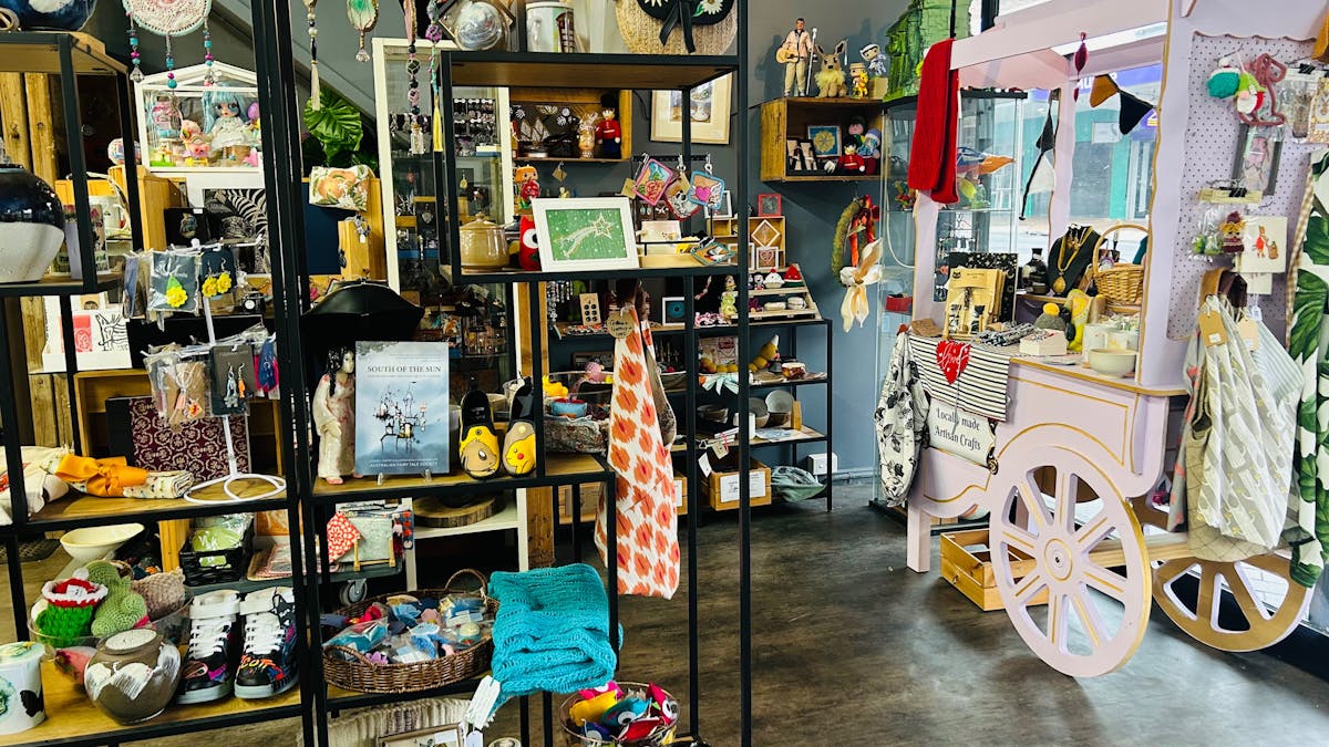 Gifts boutique handmade market