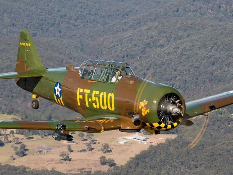T6 Texan - 1942 WW2 Aerobatic Fighter Experience