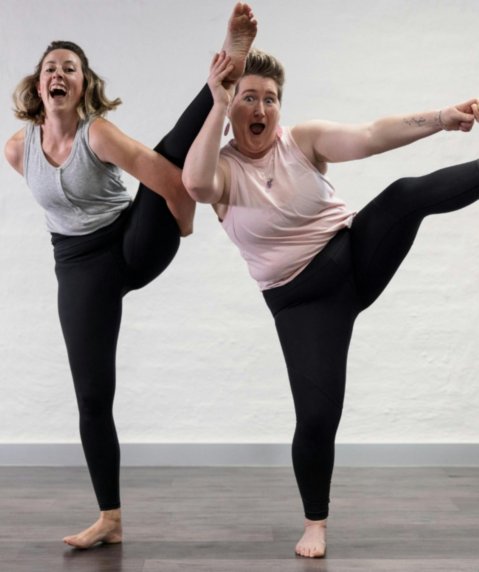 Your playful hosts, Megan and Dee