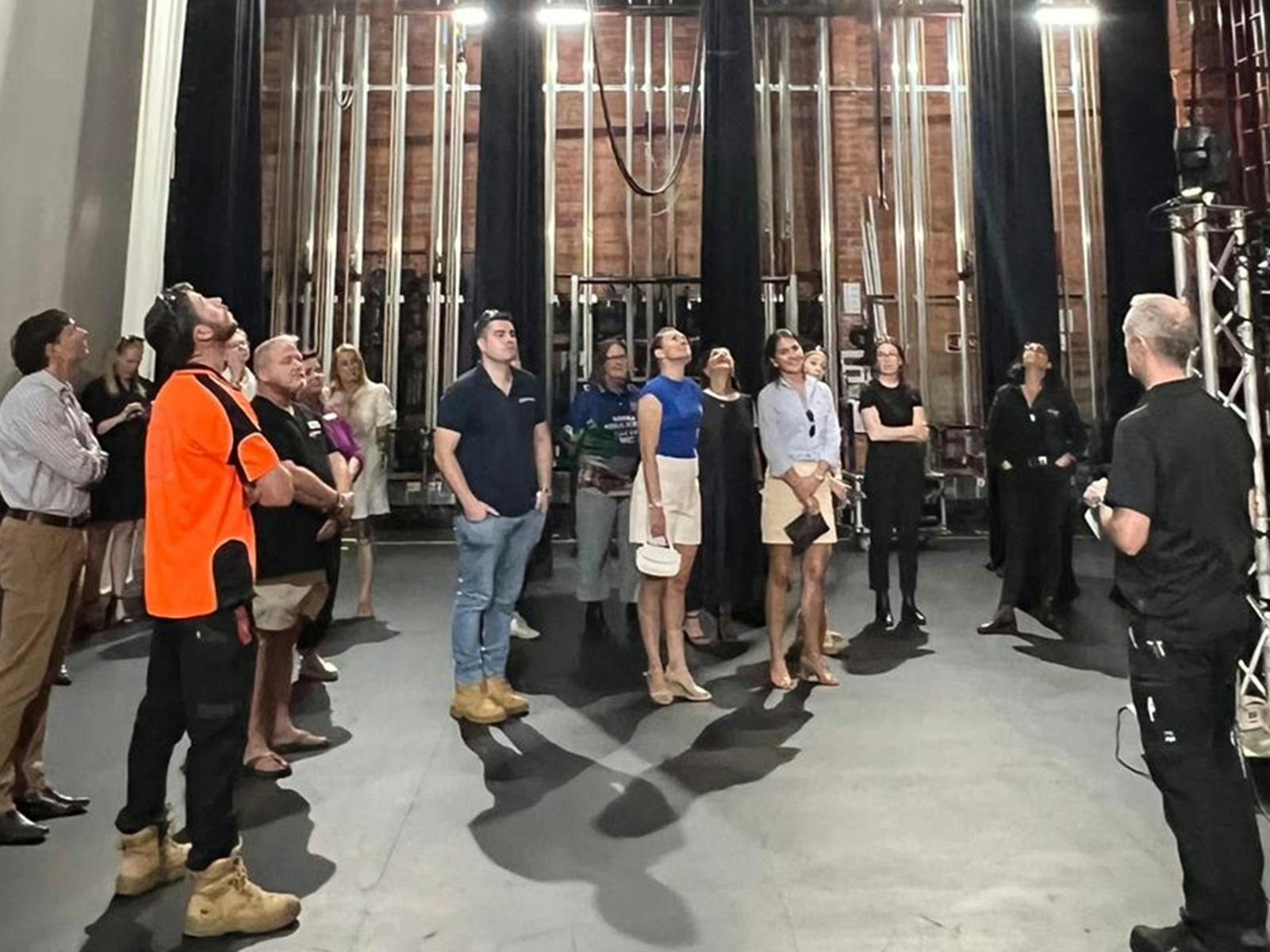 Behind The Red Curtain