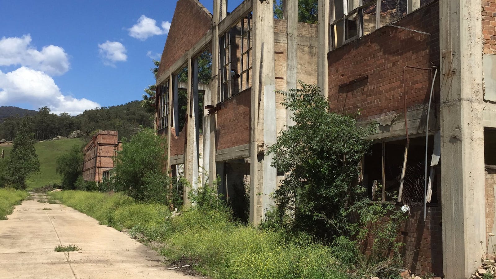 Glen Davis Ruins