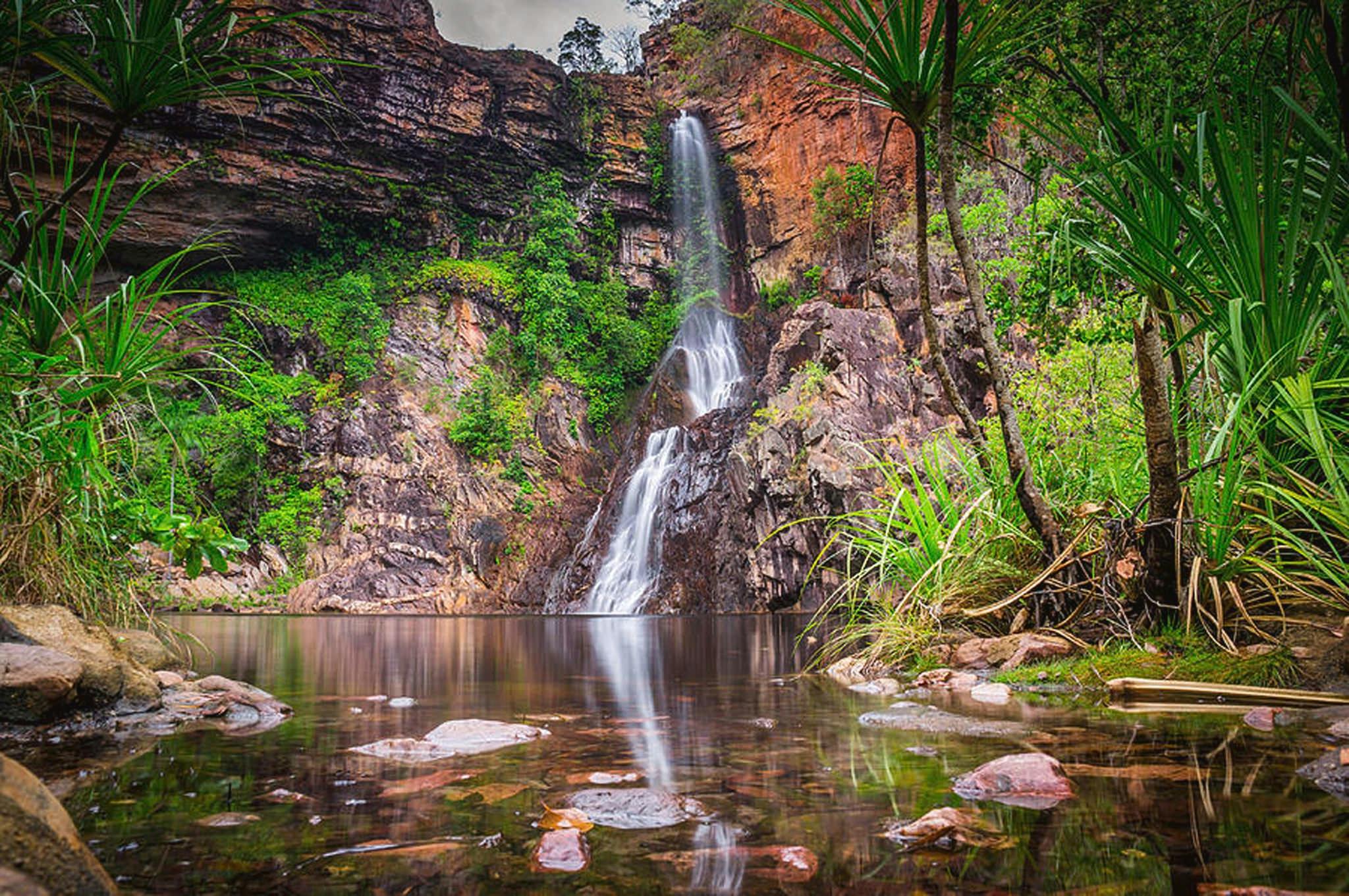 Tjaynera Falls in Litchfield National Park