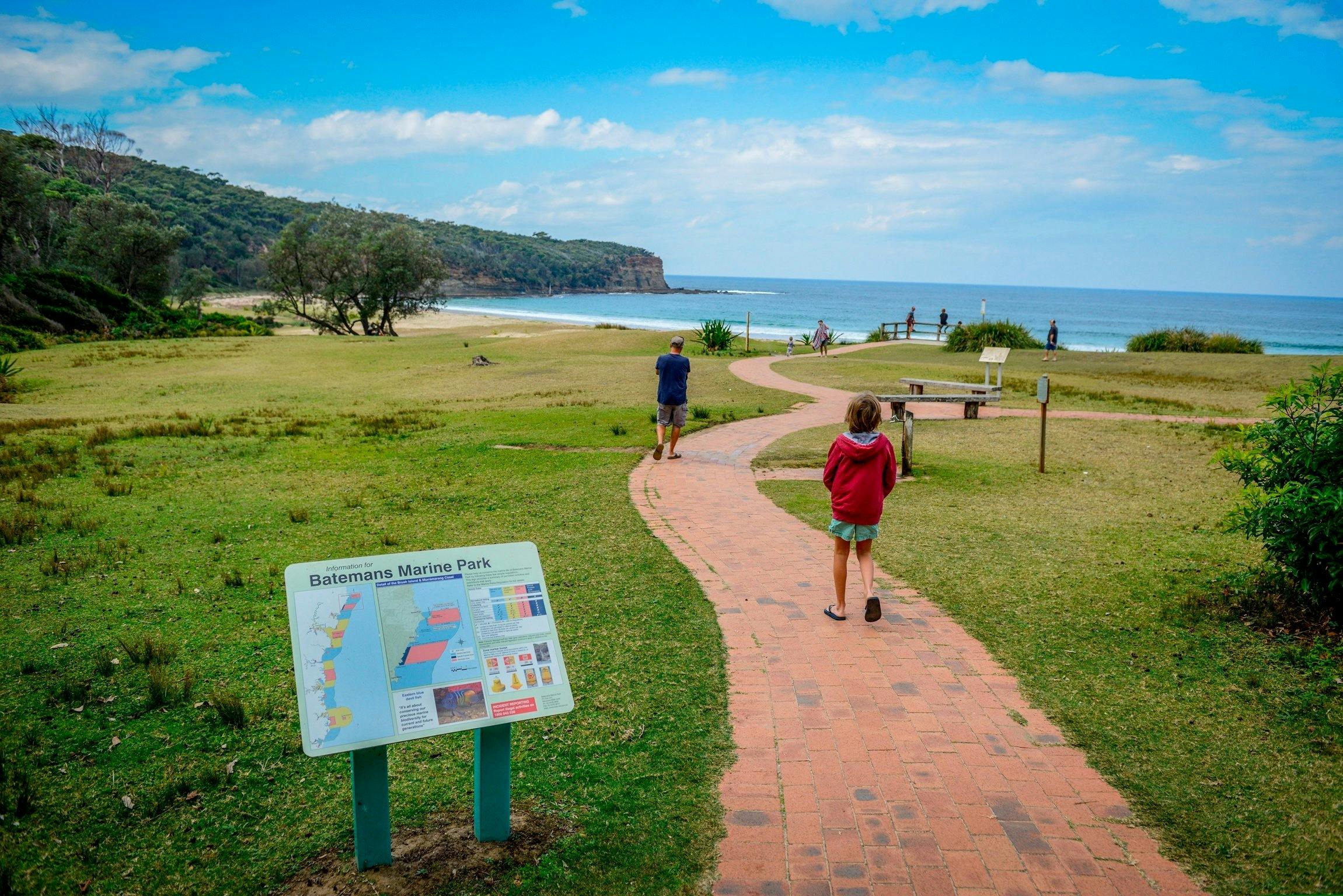 Pebbly Beach Pathway
