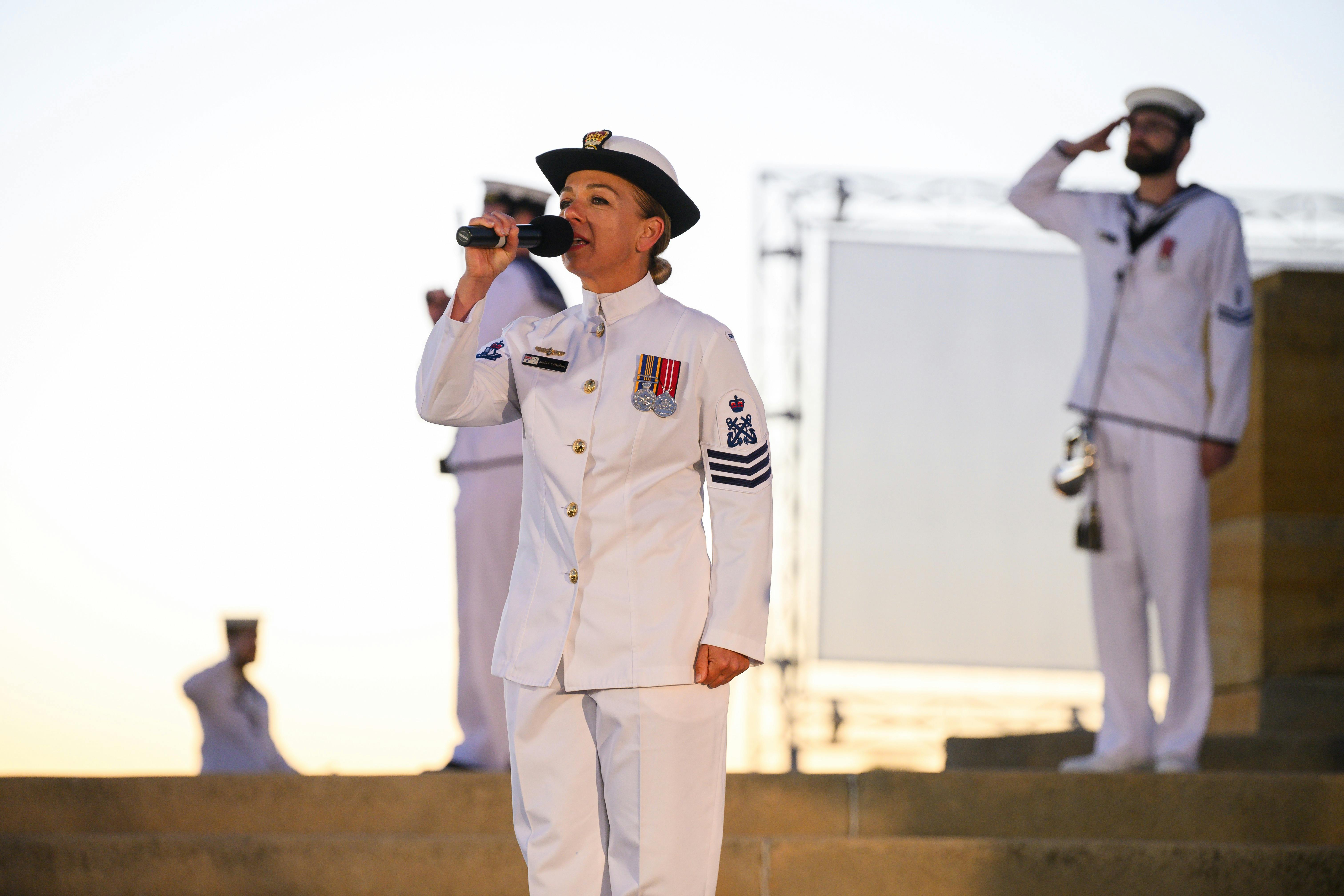 ANZAC Day Dawn Service at Monument Hill, Fremantle