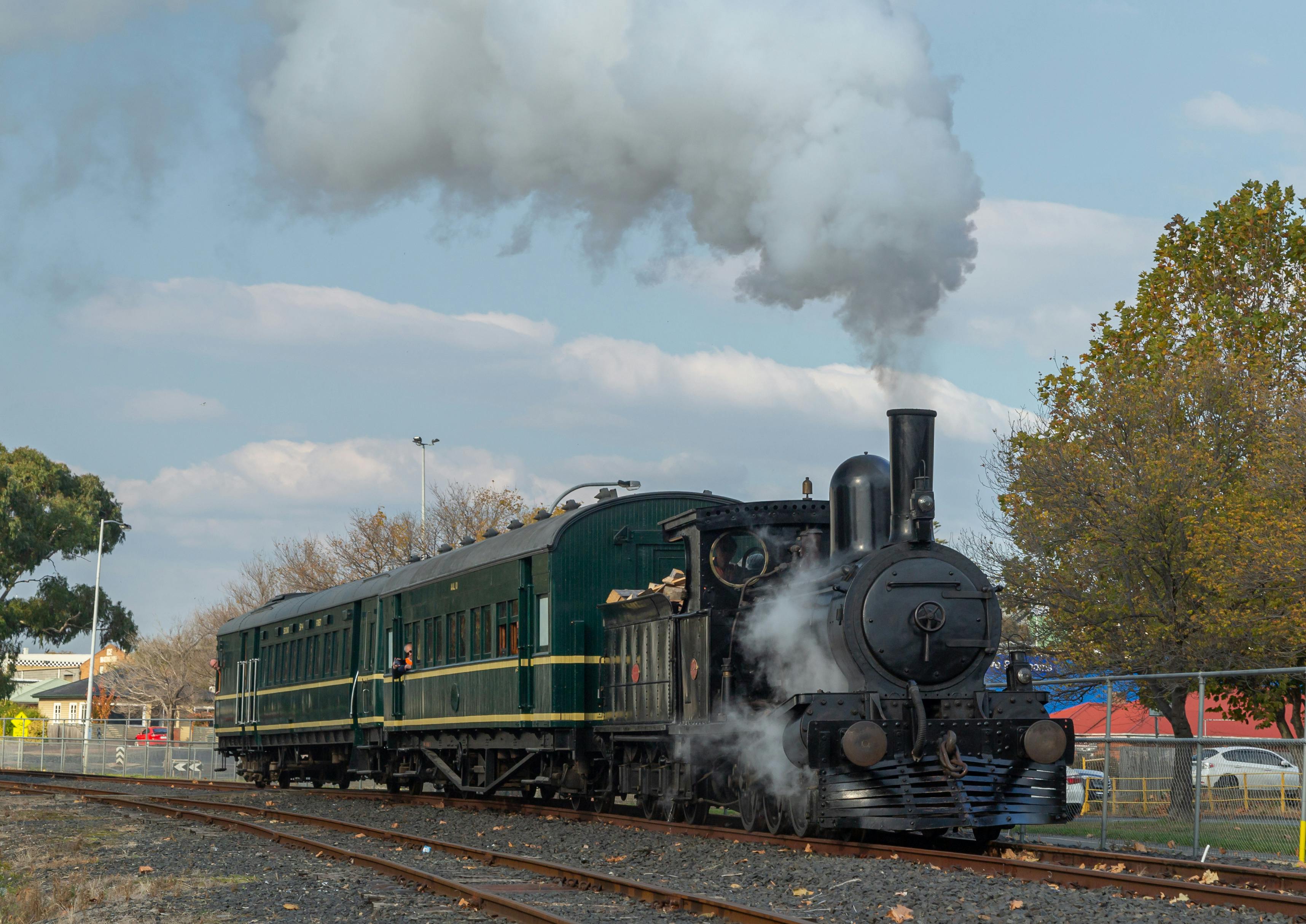 C22 on a passenger train