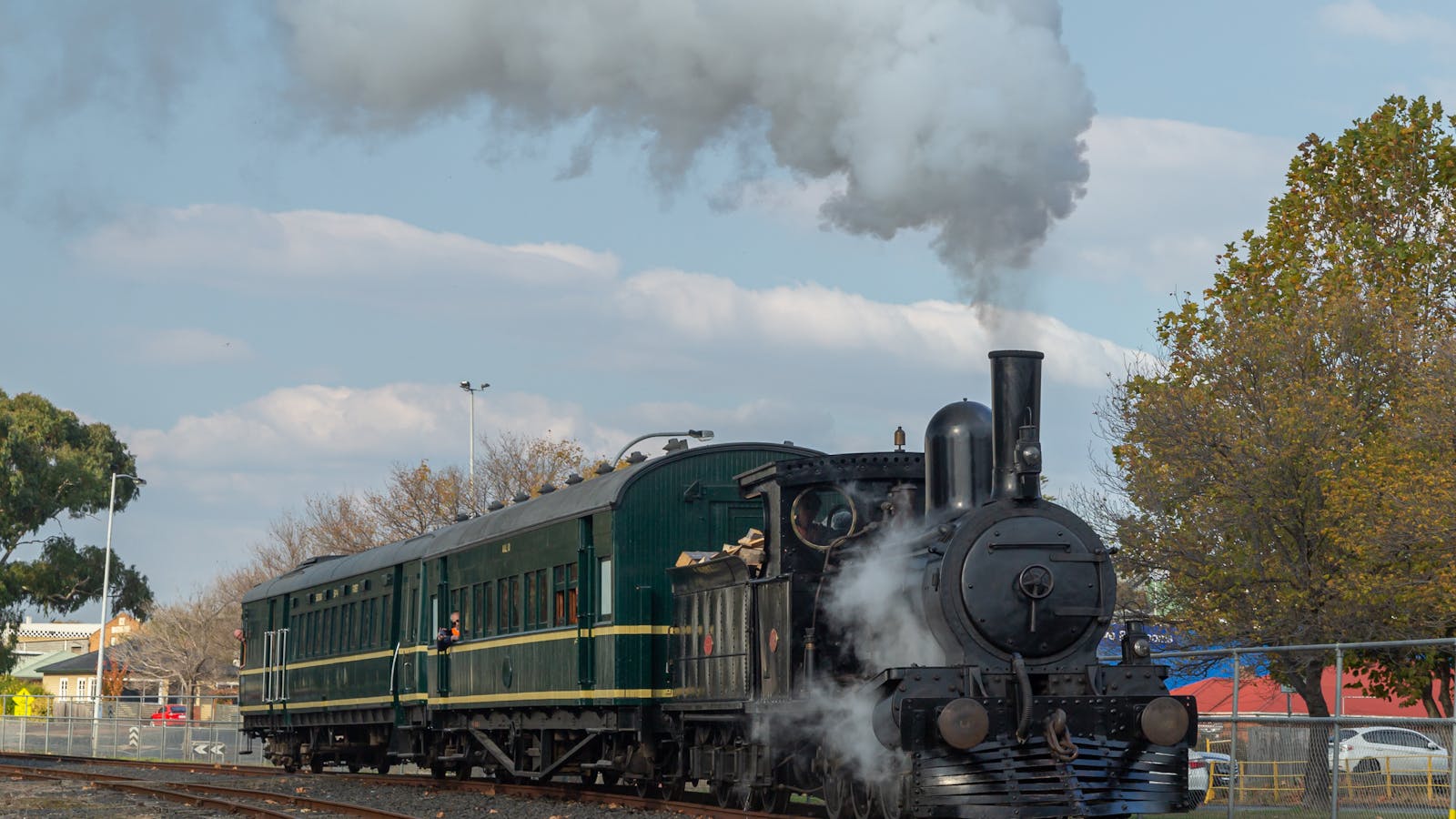 C22 on a passenger train