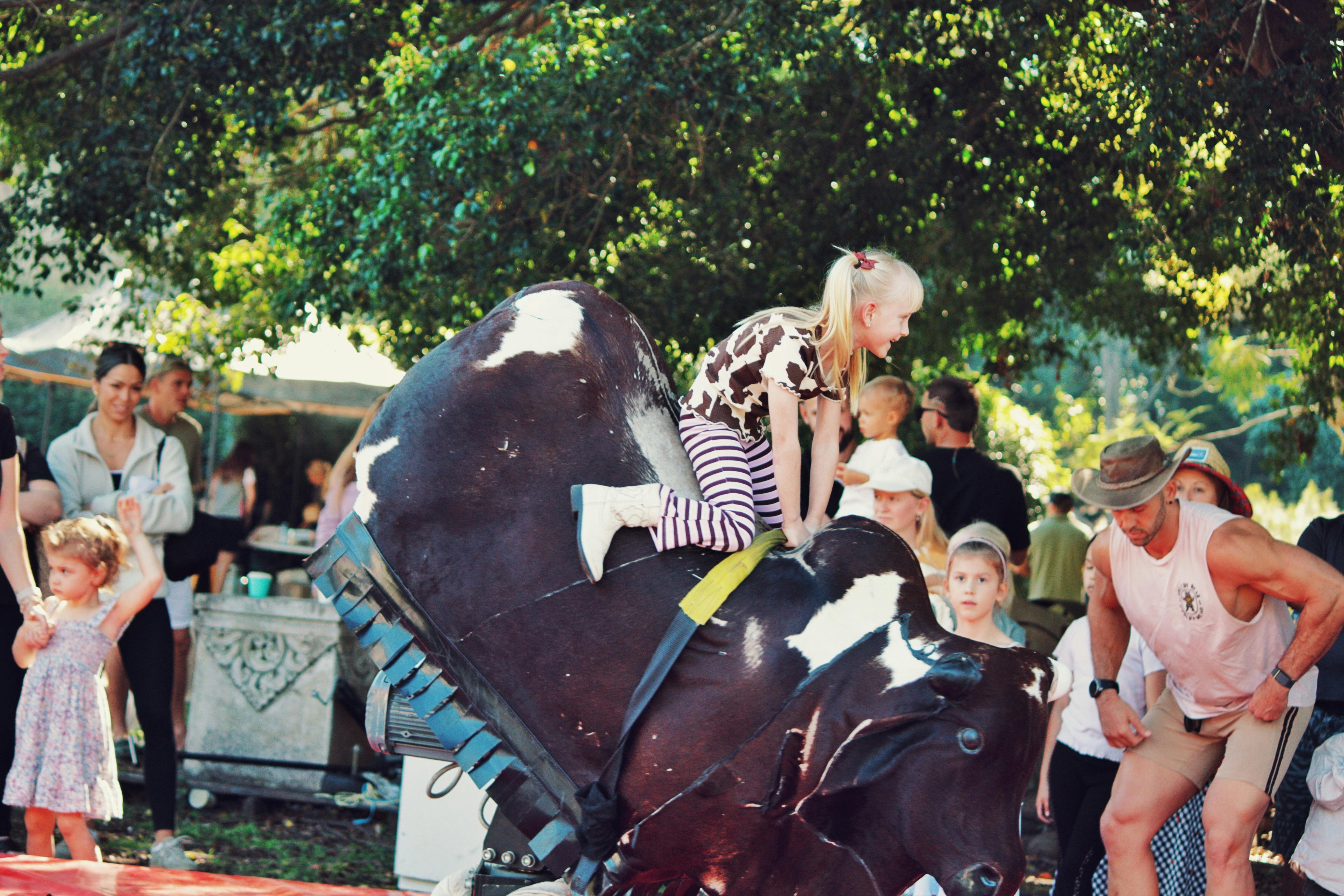 mechanical bull ride
