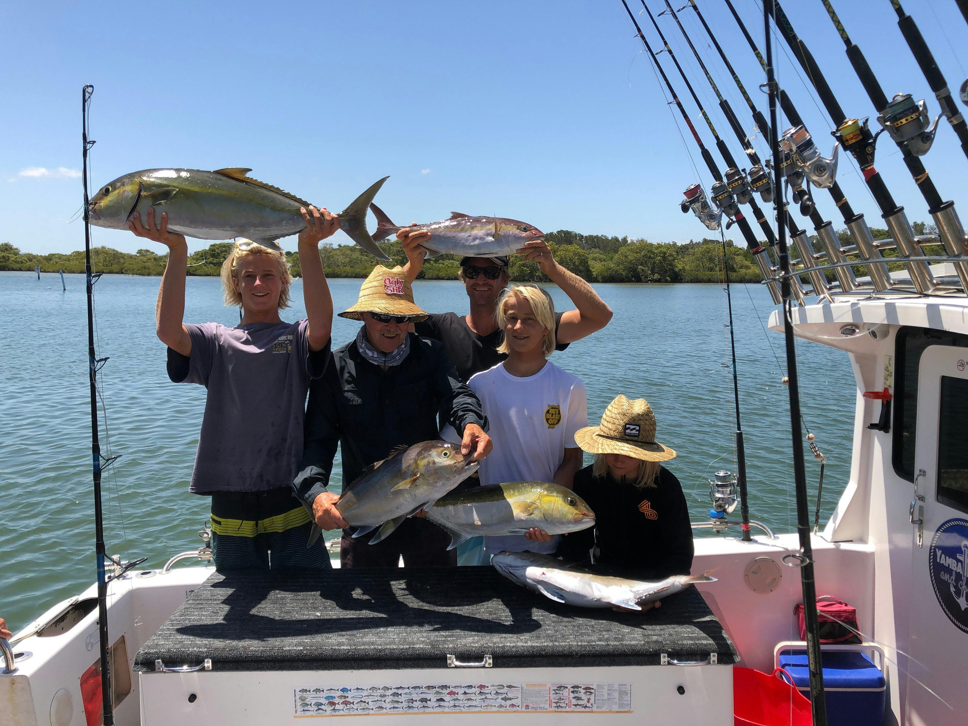 Amberjack, Samson fish with Yamba Fishing and Charters
