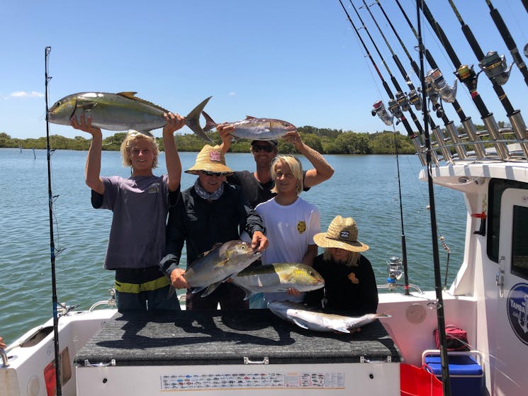 Amberjack, Samson fish with Yamba Fishing and Charters