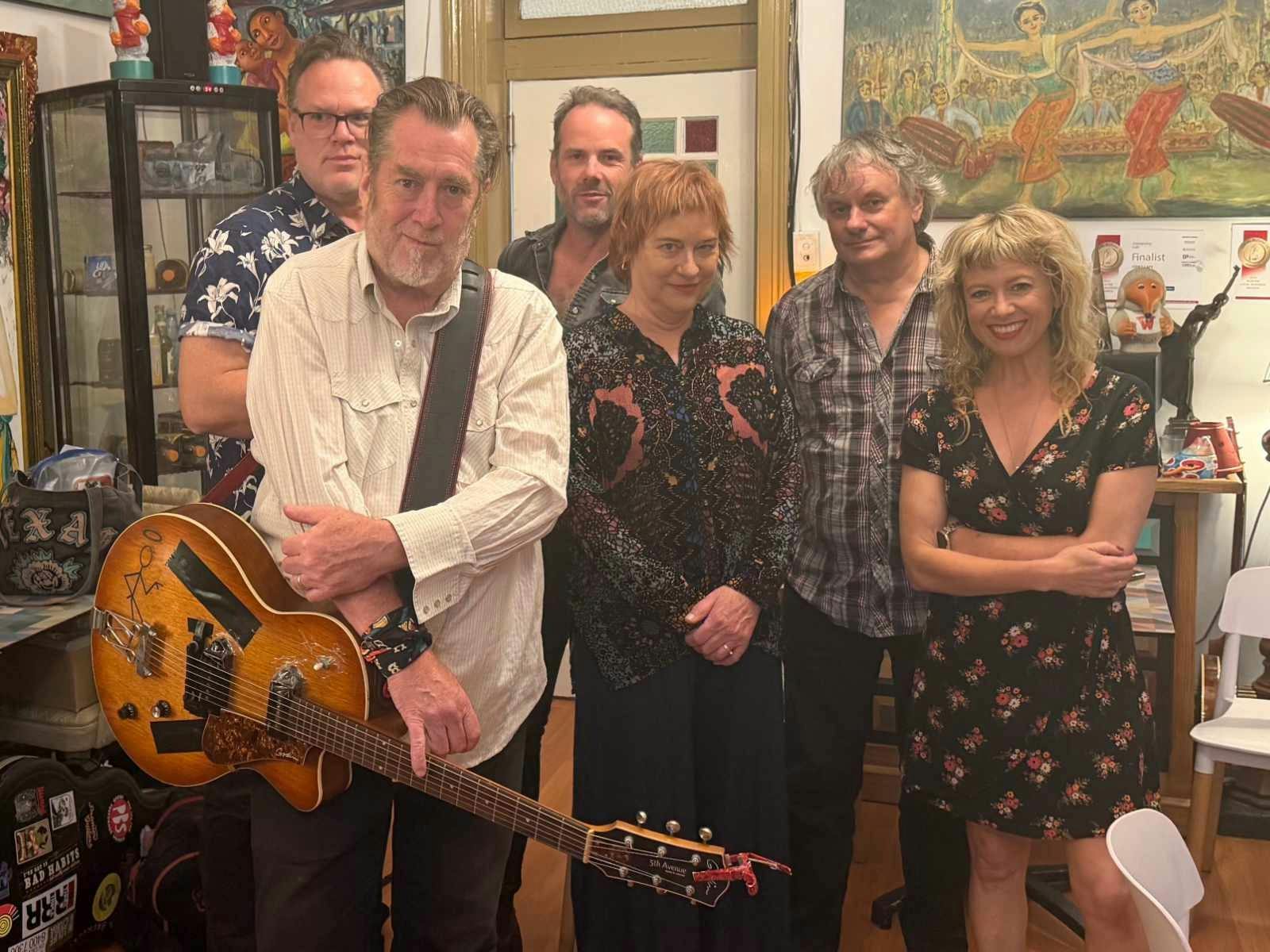 6 musicians pictured