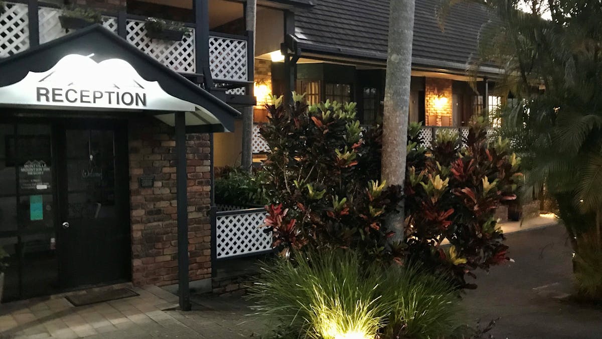Front entrance - street view of reception