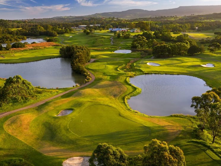 Water courses at The Links Shell Cove