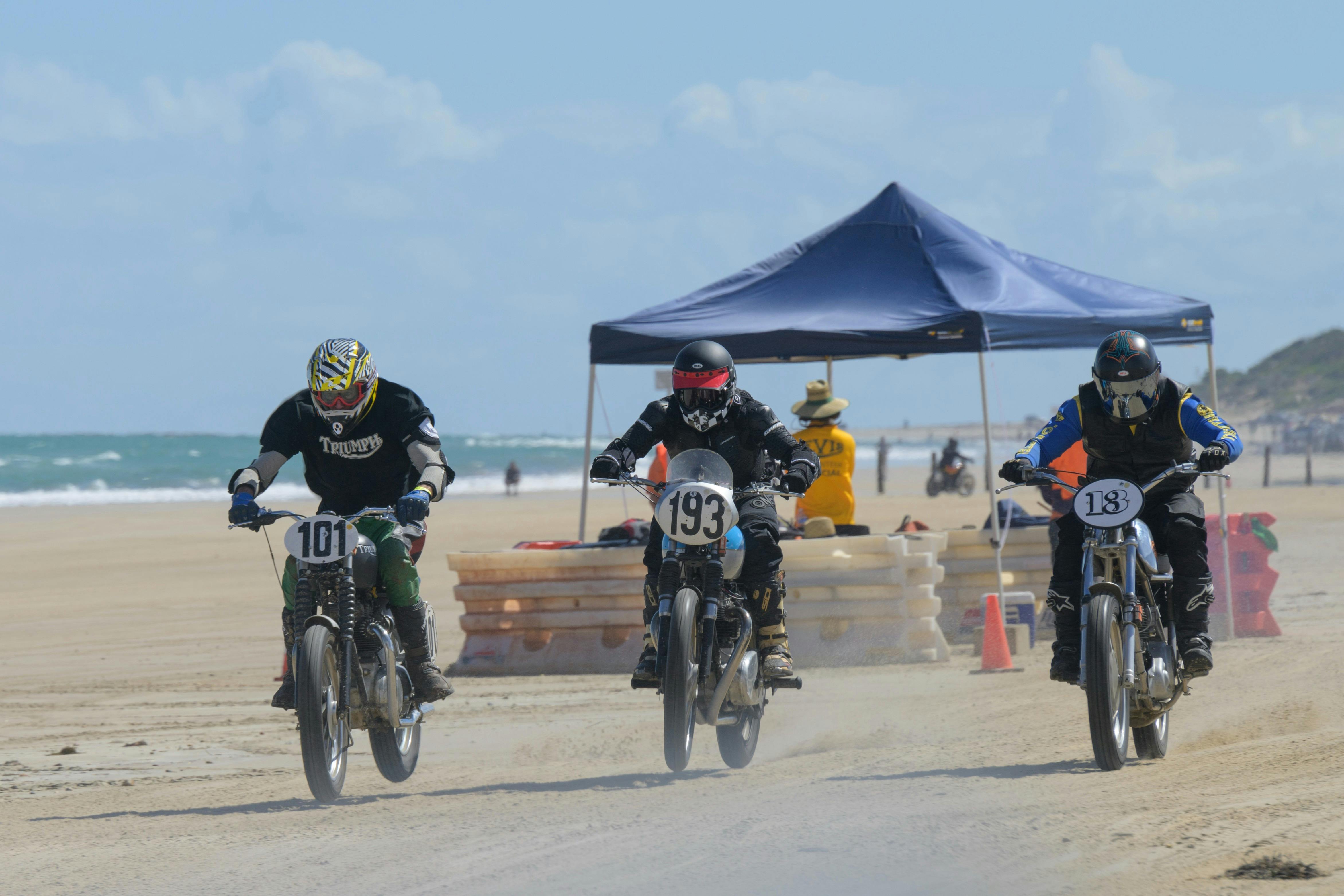First in, best dressed at Sellicks Beach Historic Motorcycle Races
