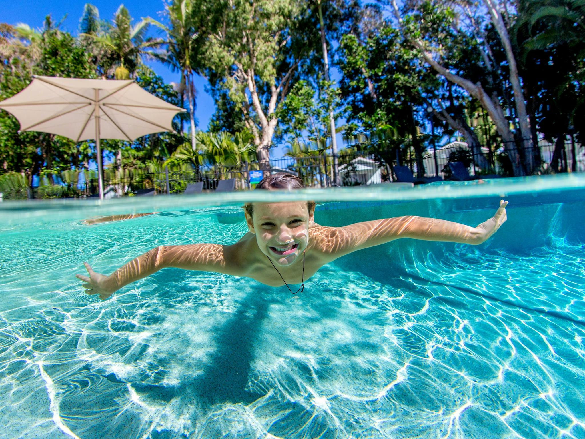 Enjoy a swim