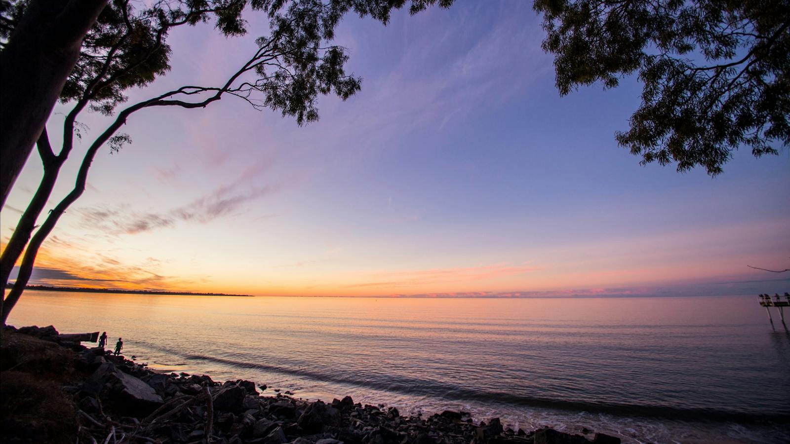 Sunset, Fraser Coast, Queensland.