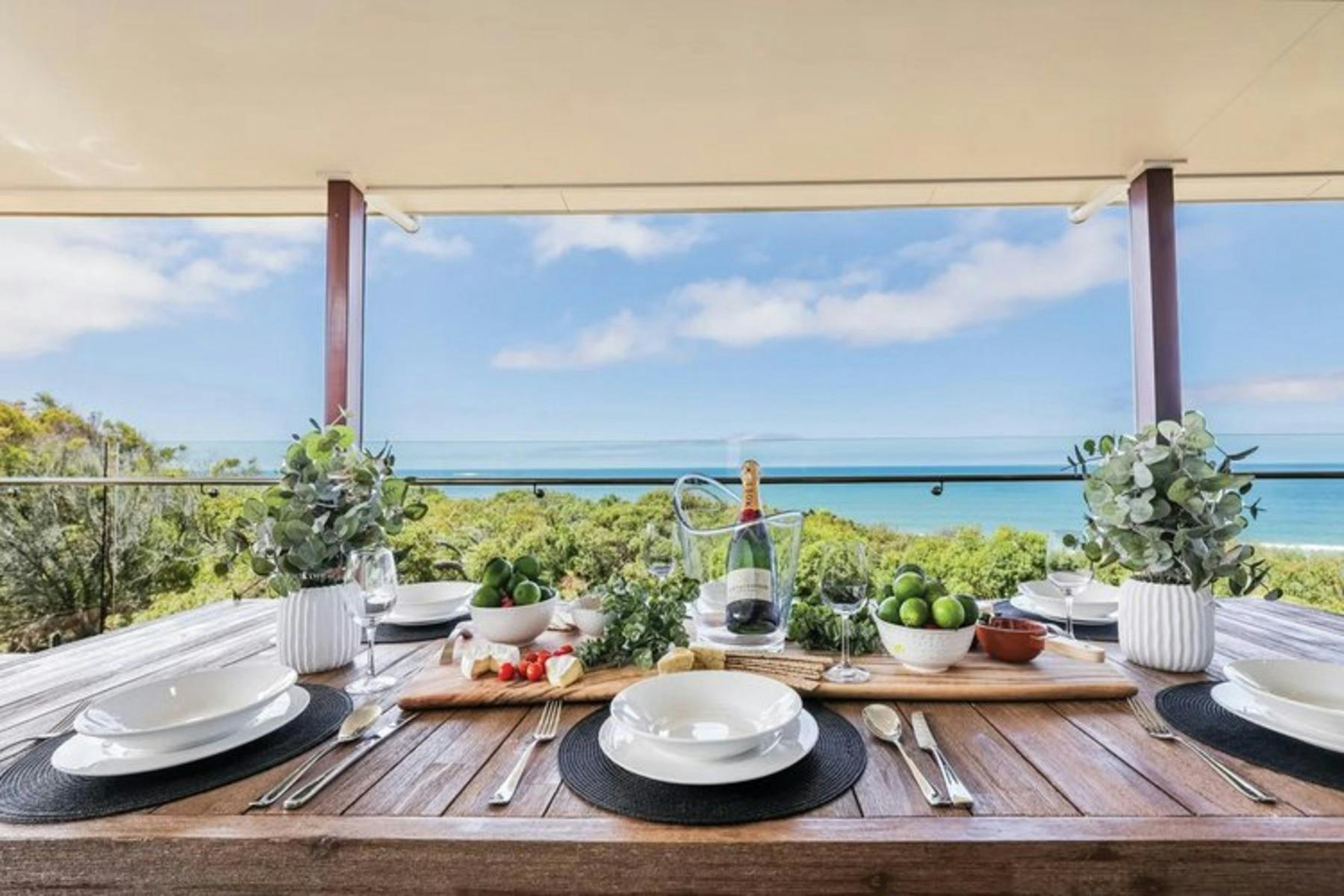 Beach House at Red Rock Sunrise