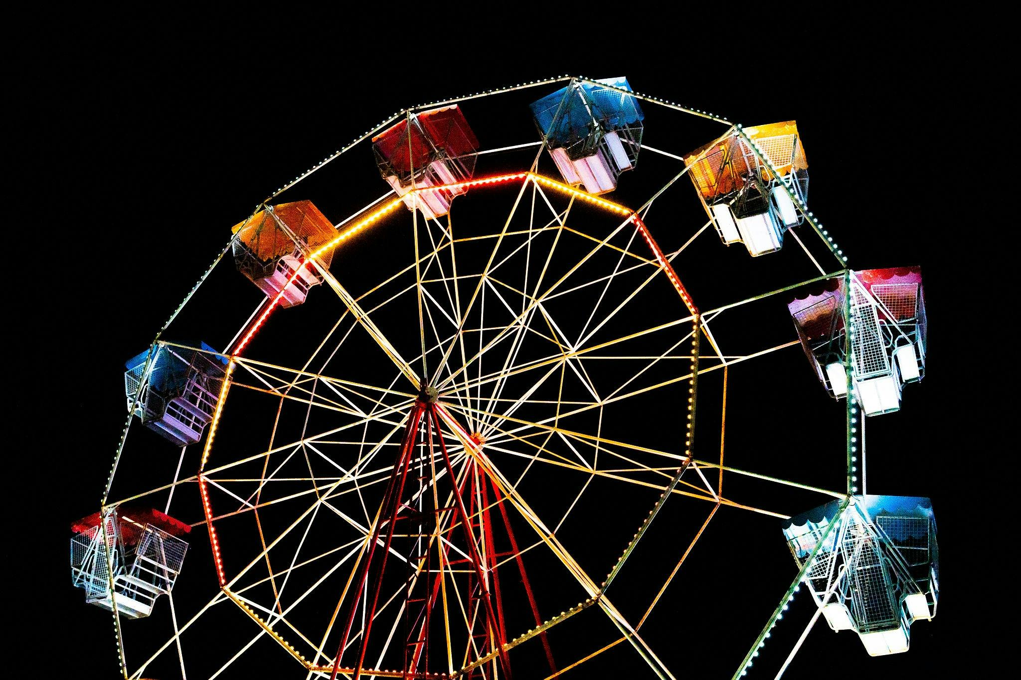 Ferris Wheel at Night