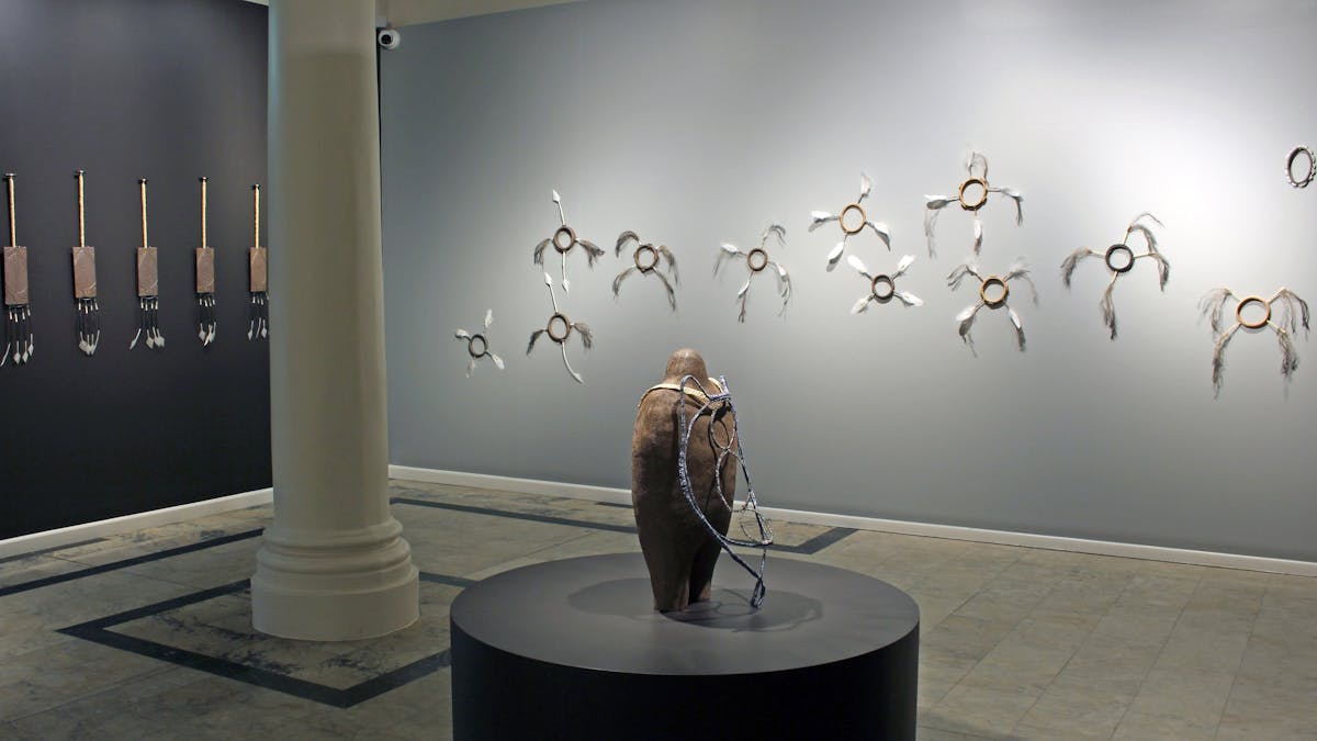 interior image of Public Curators Gallery at Cairns Art Gallery