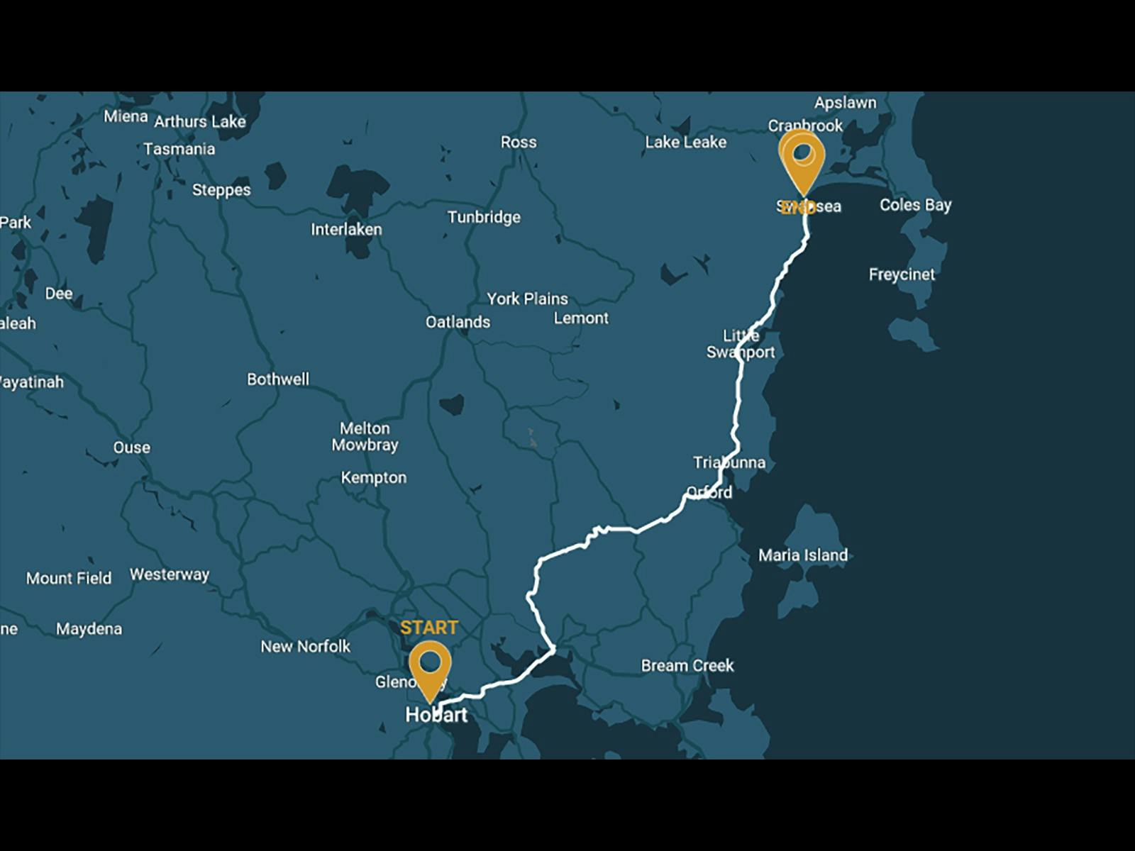 Great Eastern Drive - Hobart to Swansea
