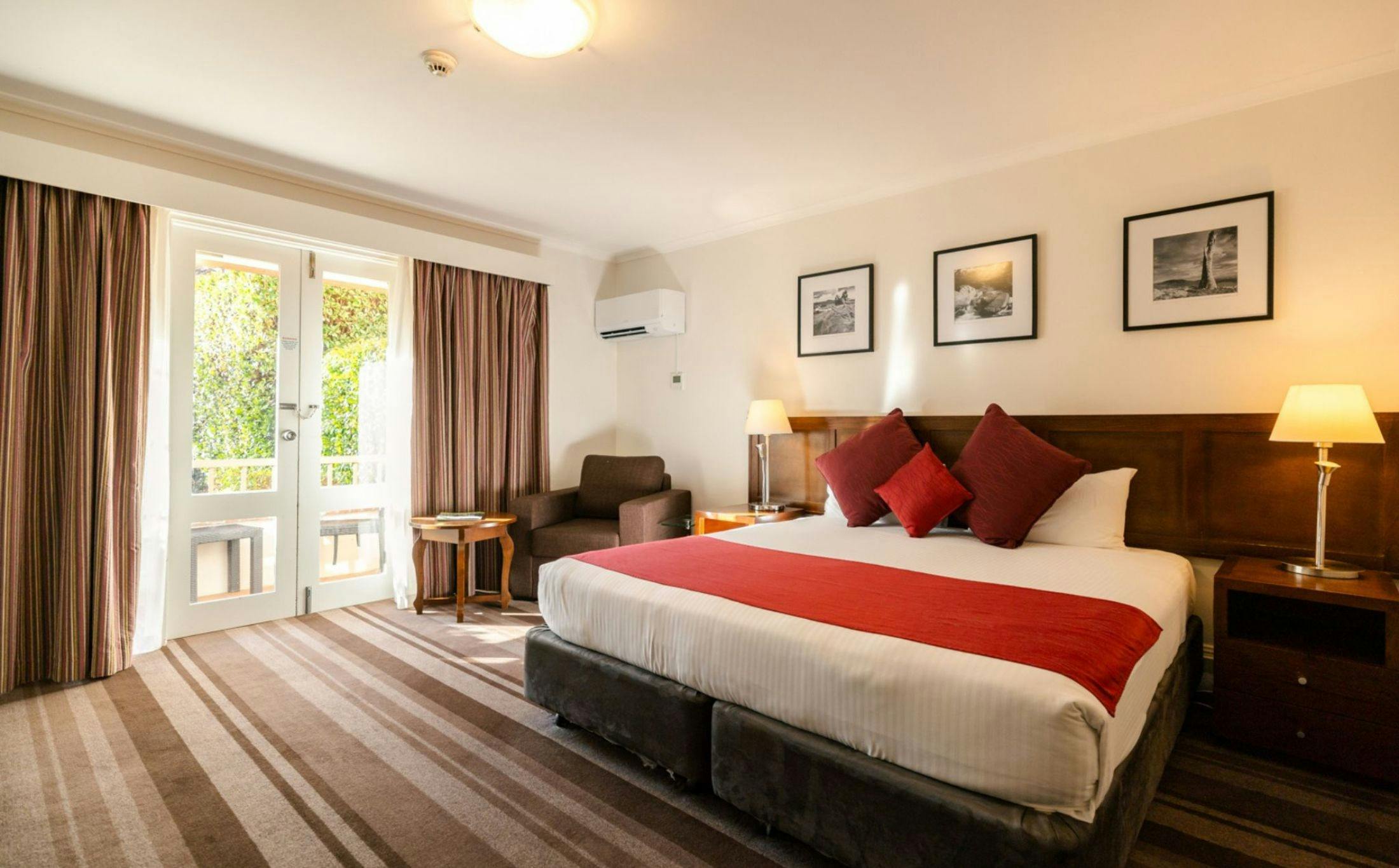 Hotel Room With King Bed and Courtyard View