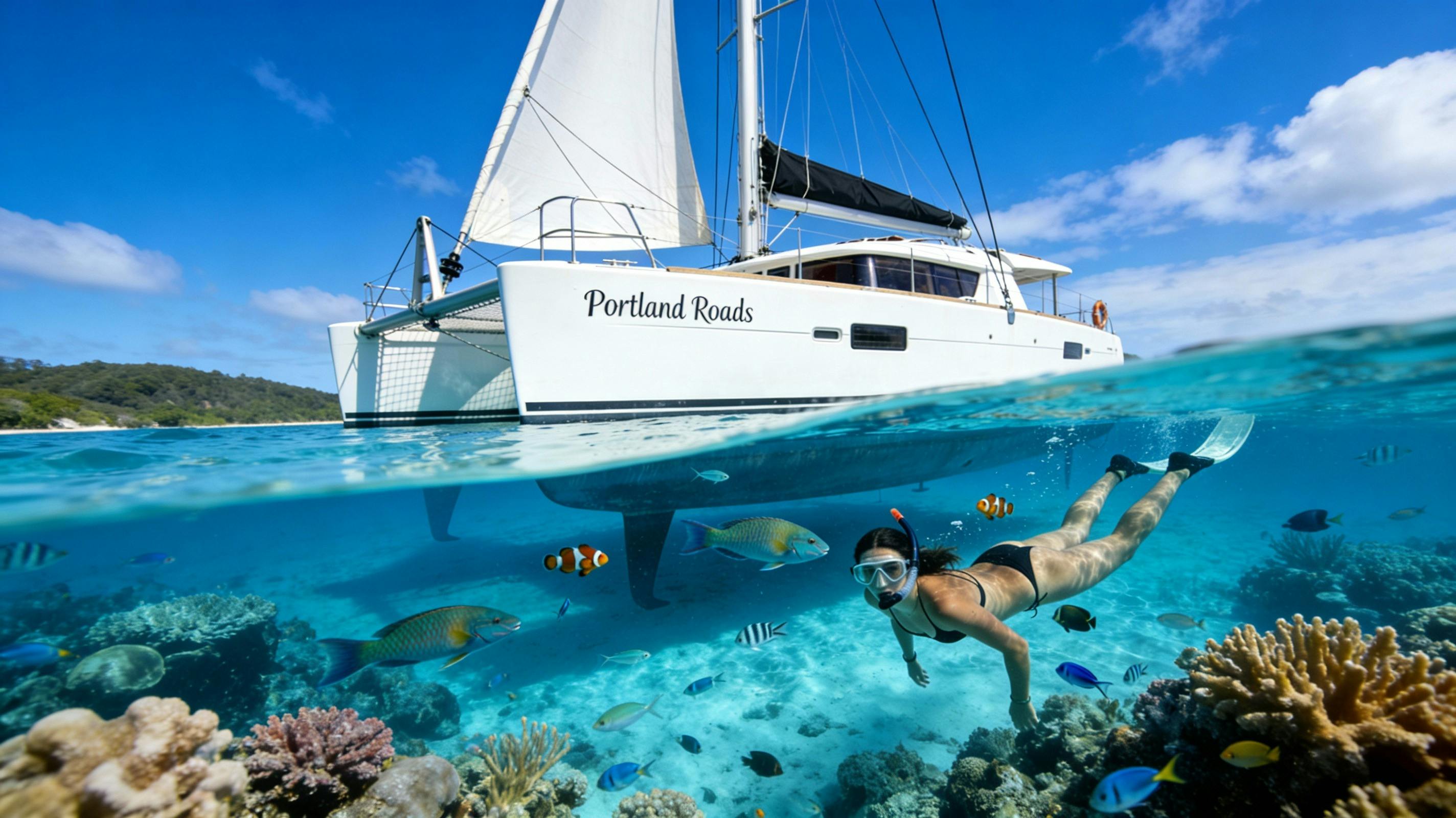 Adventure Simply Done Better, Whitsundays, Hired through Portland Roads Sailing the Whitsundays