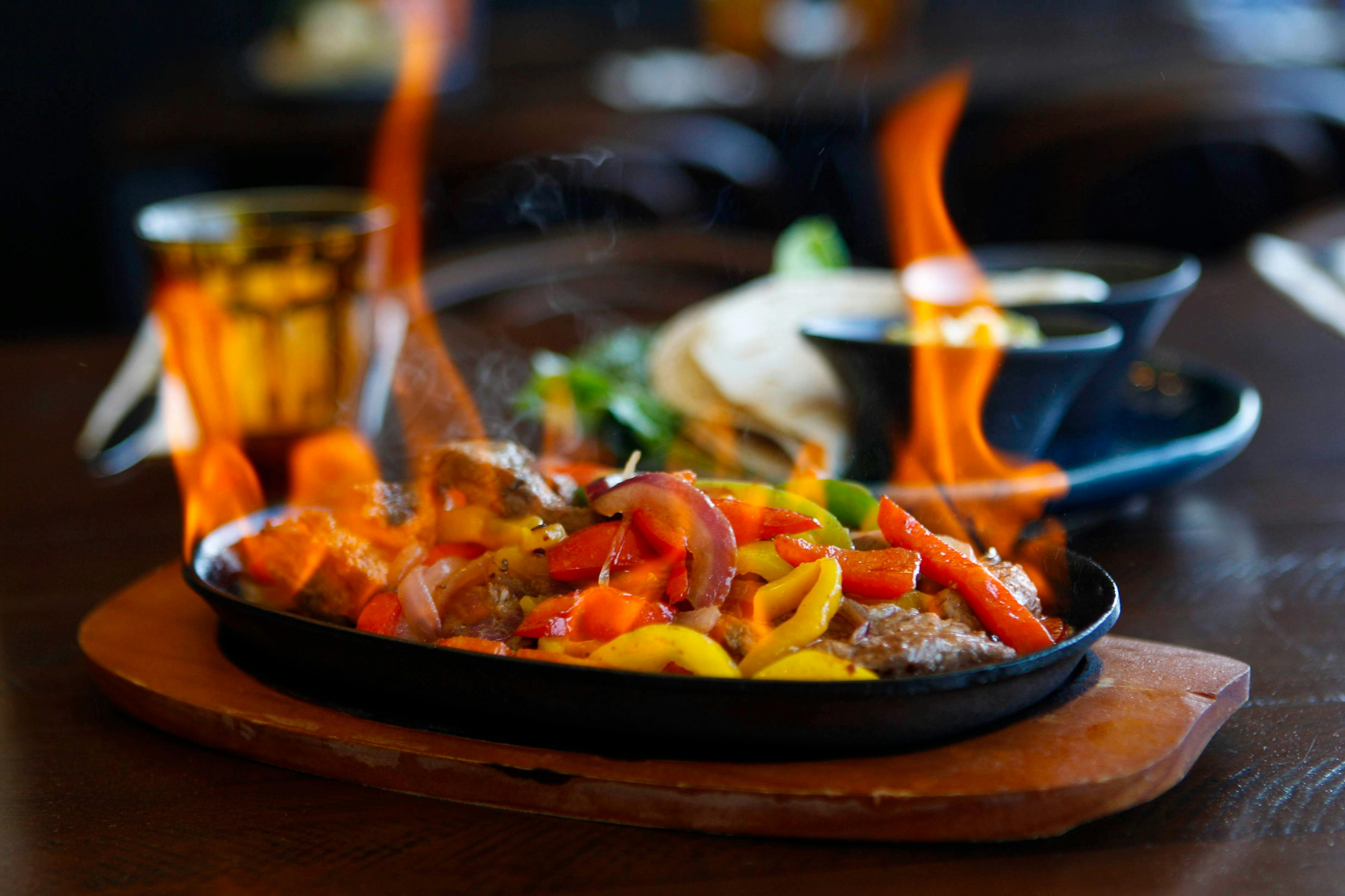 Flaming Fajitas