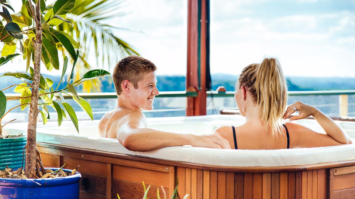 Relax in the Jacuzzi with a Day Spa Package