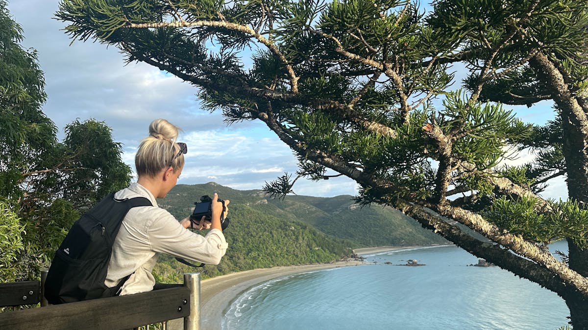 Lookout at Cape Hillsborough, hike