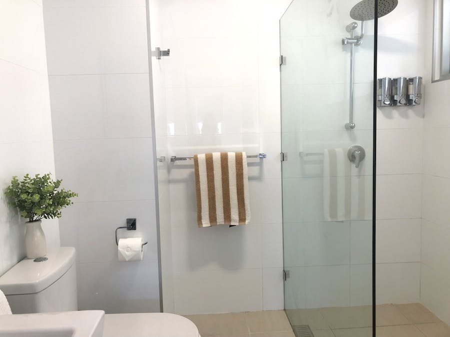 Ensuite with walk in shower