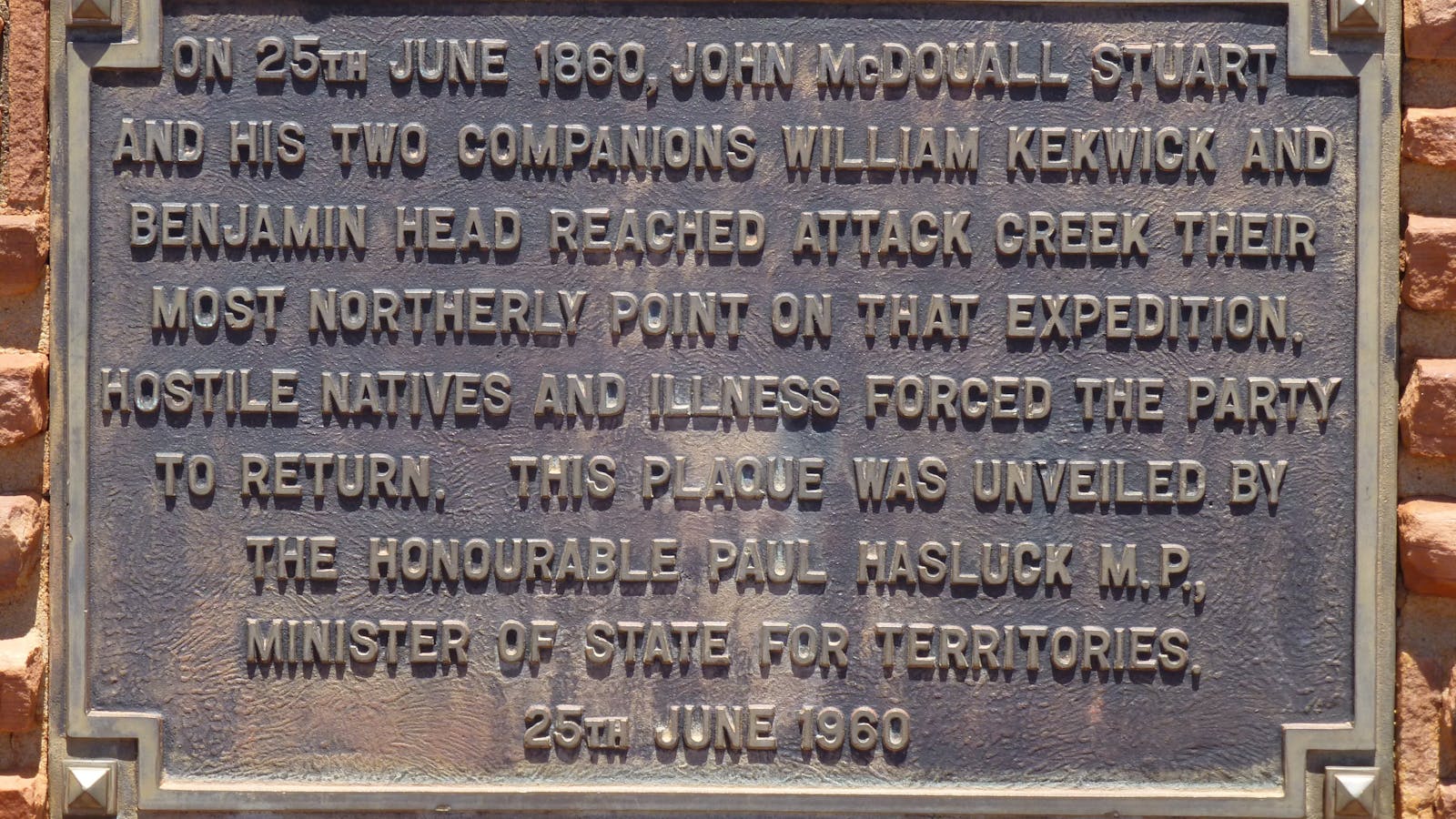 Attack Creek Historical Reserve
