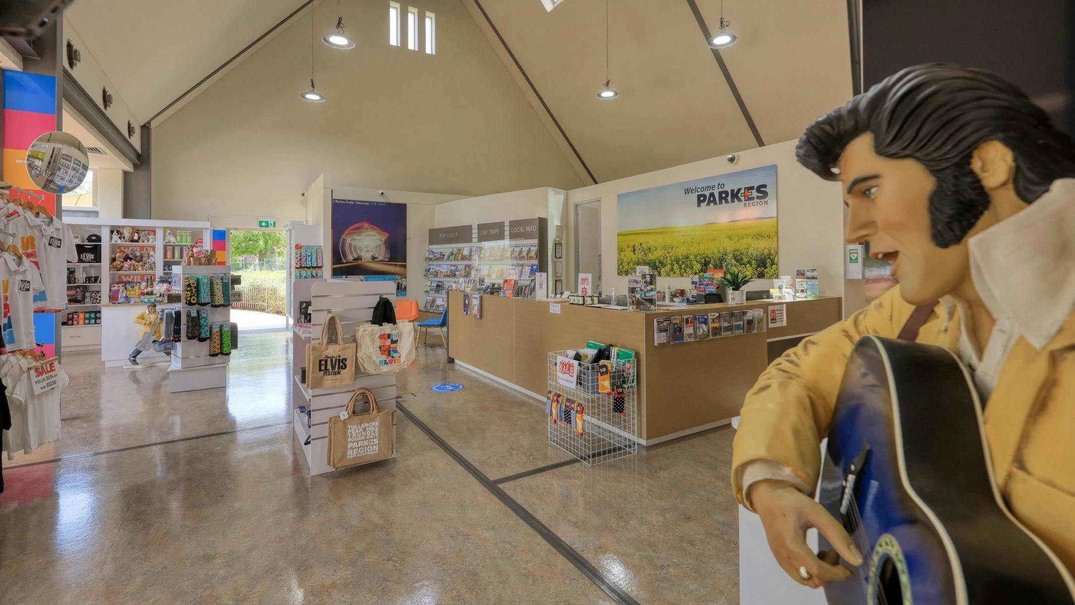 Inside Visitor Info Centre