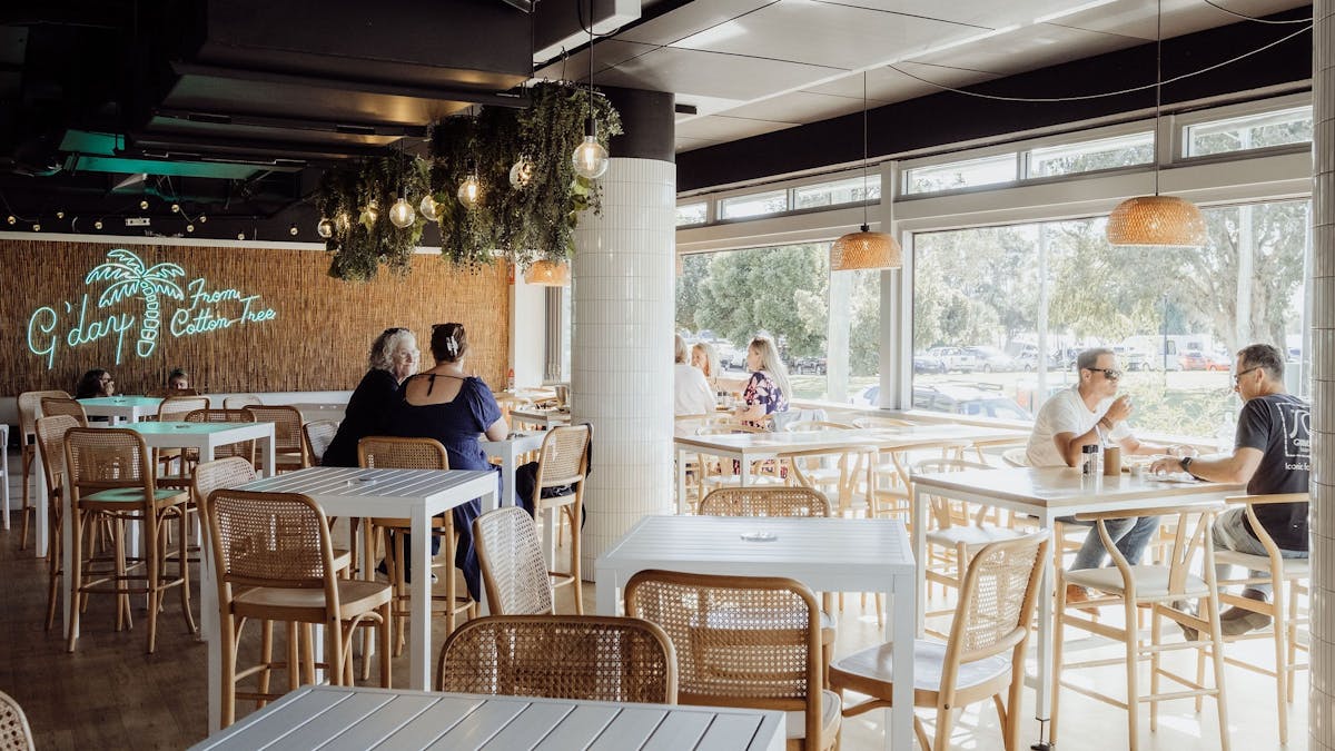 Cotton Tree Beach Bar - Inside the venue