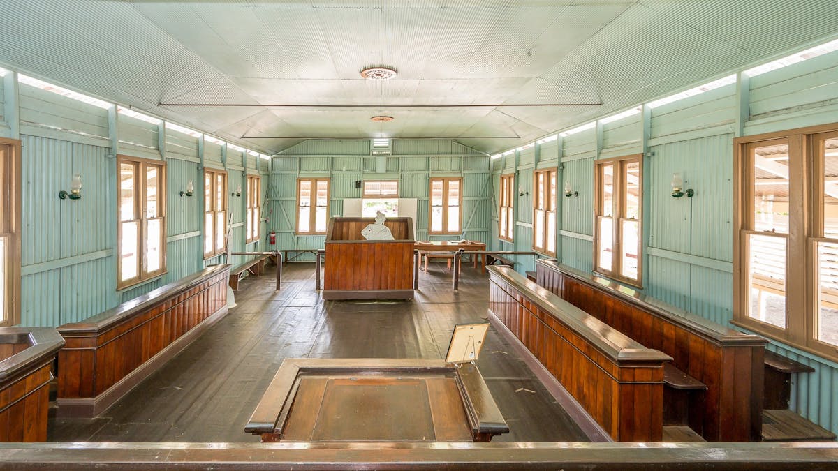 Heritage courthouse, heritage listed, Heritage Precinct qld, Visit Croydon QLD