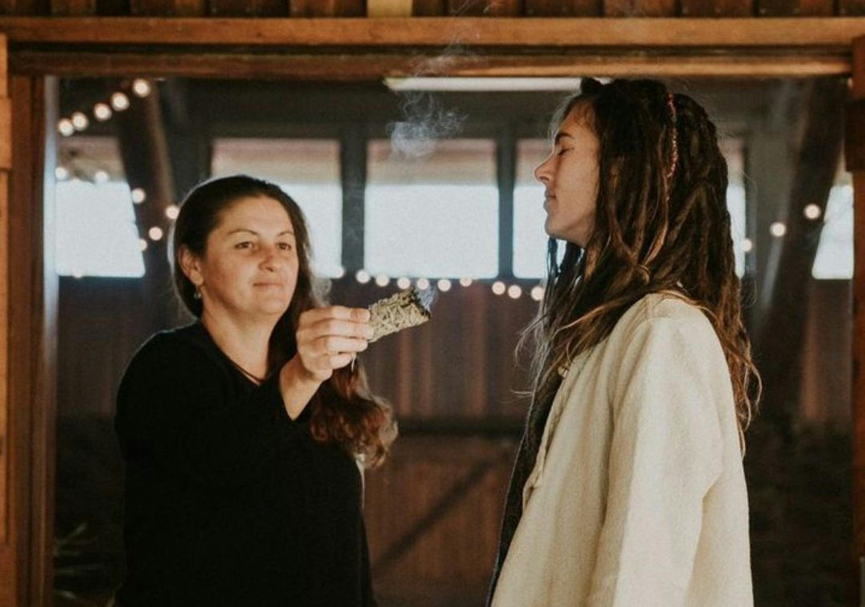 Sage ceremony