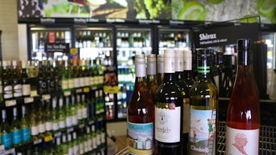 Walsh's Hotel bottle shop.