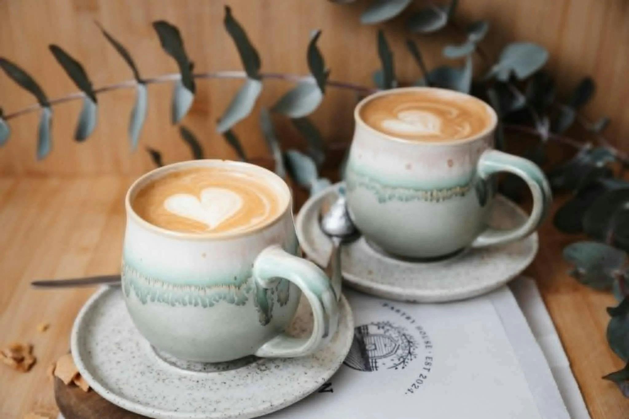 The Barn Dungog pastry House coffee heart art